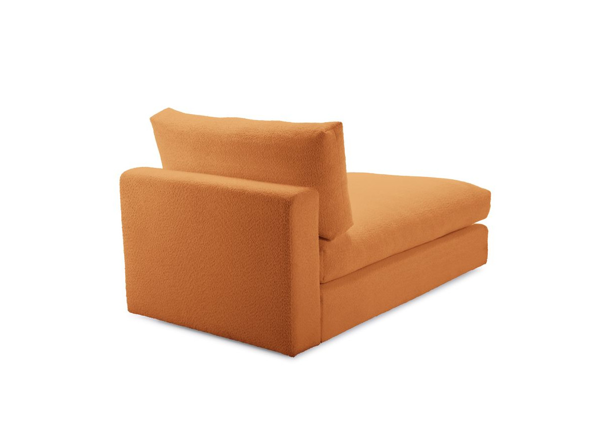 Bobochic Paris Méridienne-Modul Bouclé-Stoff Gelb