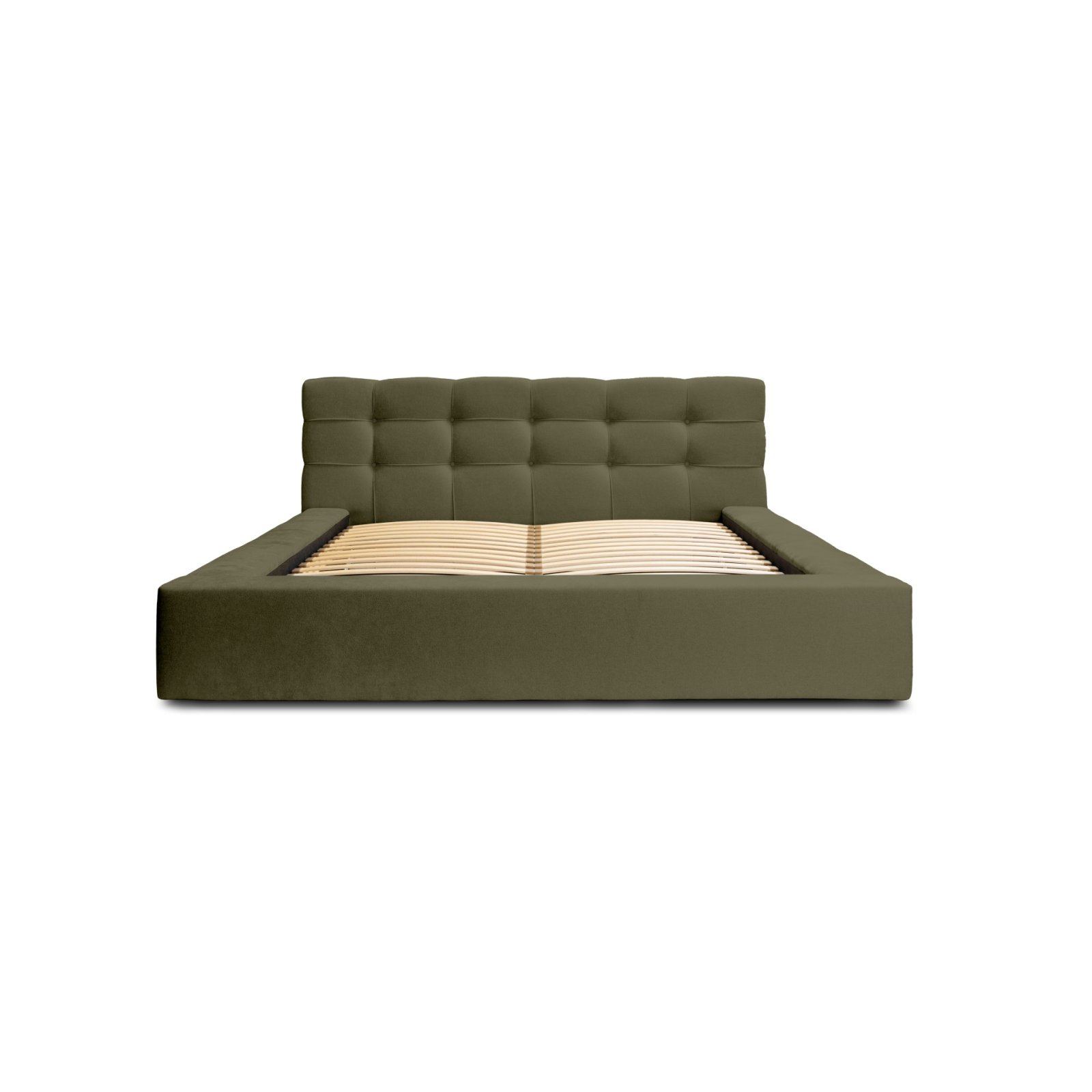Polsterbett Pavo Chenille 140x200 mit Metallrahmen Ditra-New 38