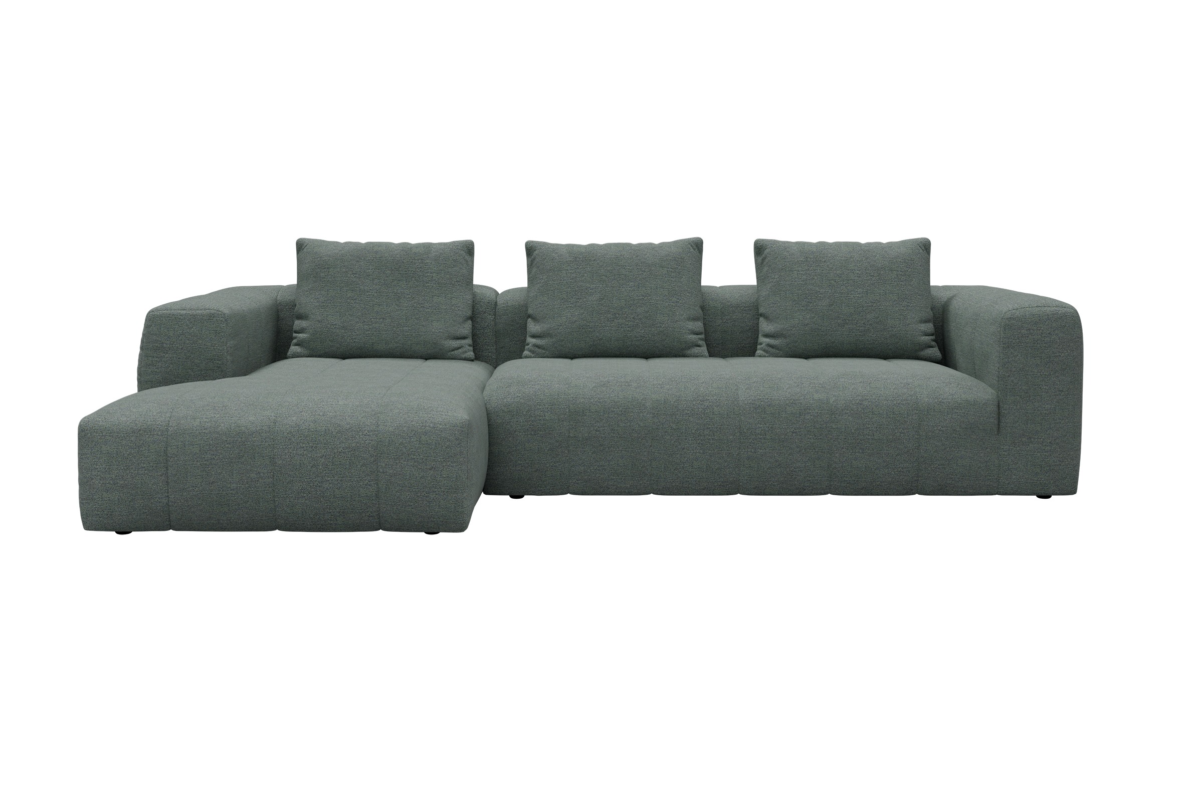 Hugo 2,5-Sitzer Armlehne rechts mit Chaiselongue Carreno-Ice-Blue moebelfaktor