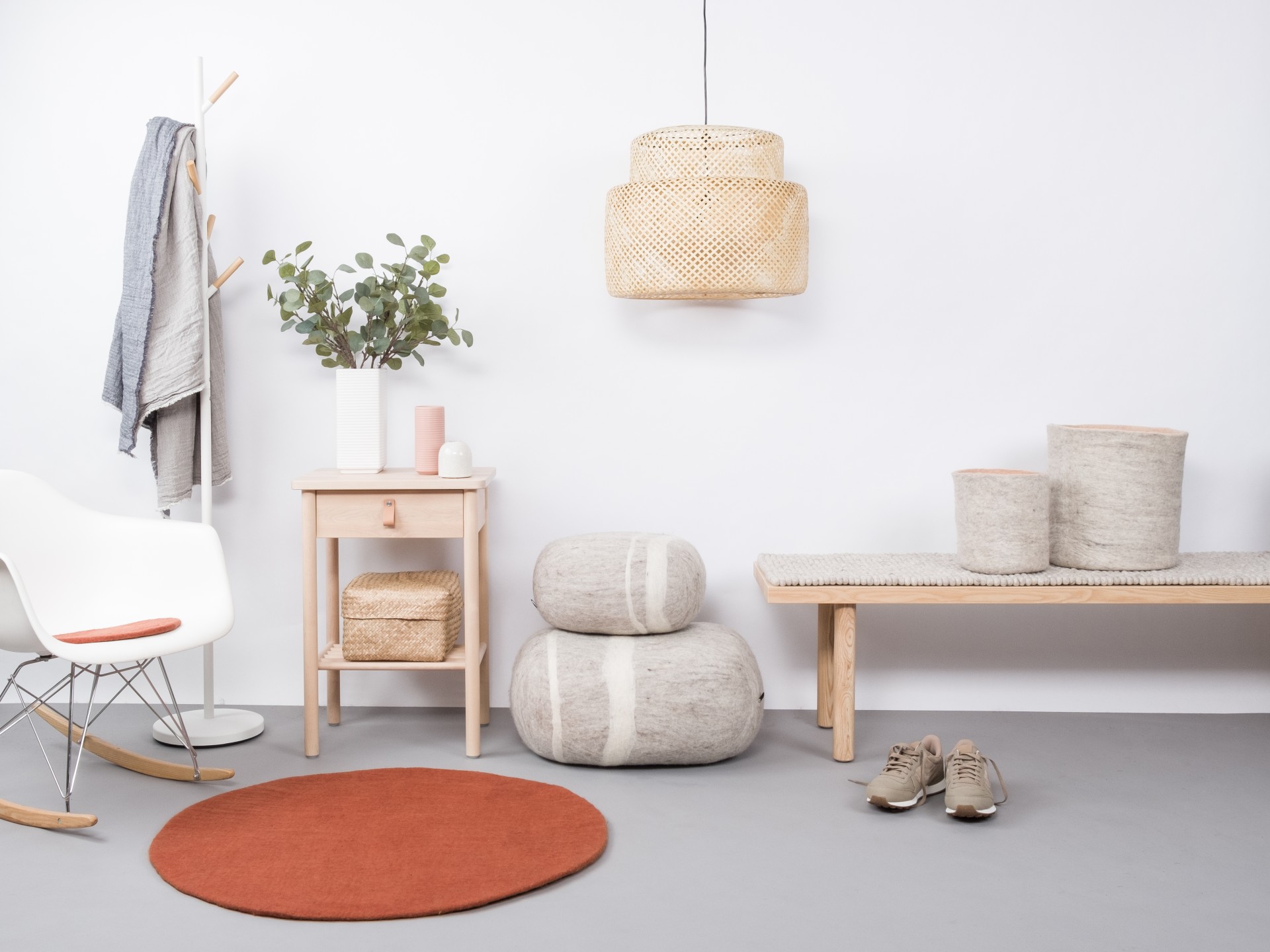 myfelt Lora Filzteppich - 120 cm