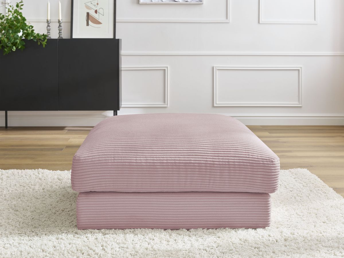 Bobochic Leonard Pouf Cordsamt Violett