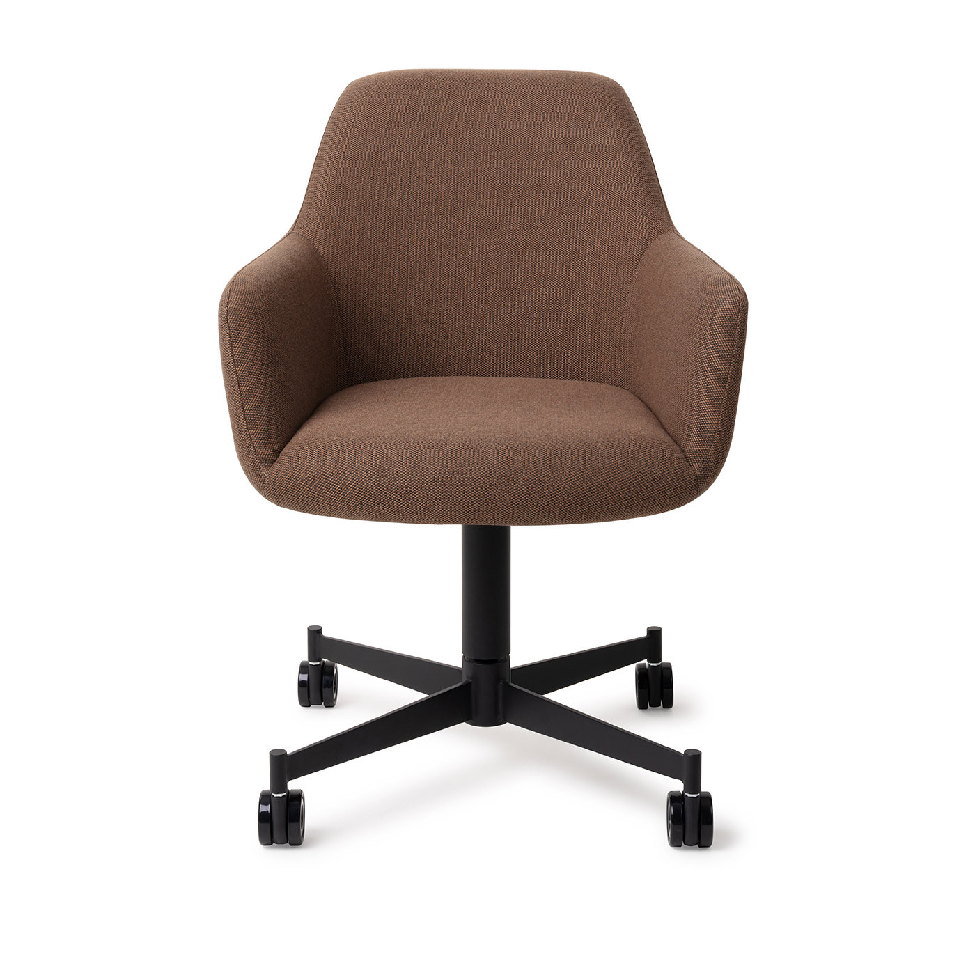 Jesper Home Esszimmerstuhl Hiroo Rustic Rye Caster Schwarz