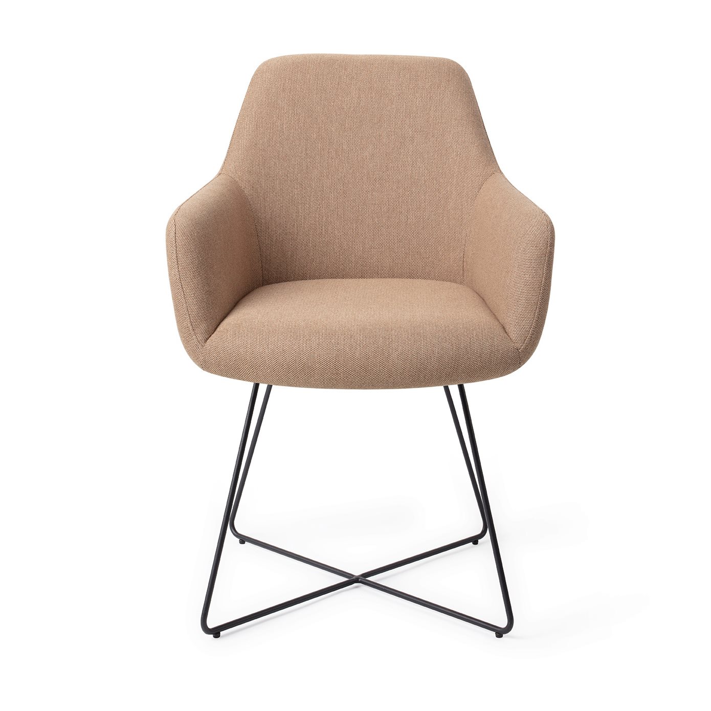Jesper Home Esszimmerstuhl Hiroo Whisper-Wheat Cross Schwarz moebelfaktor
