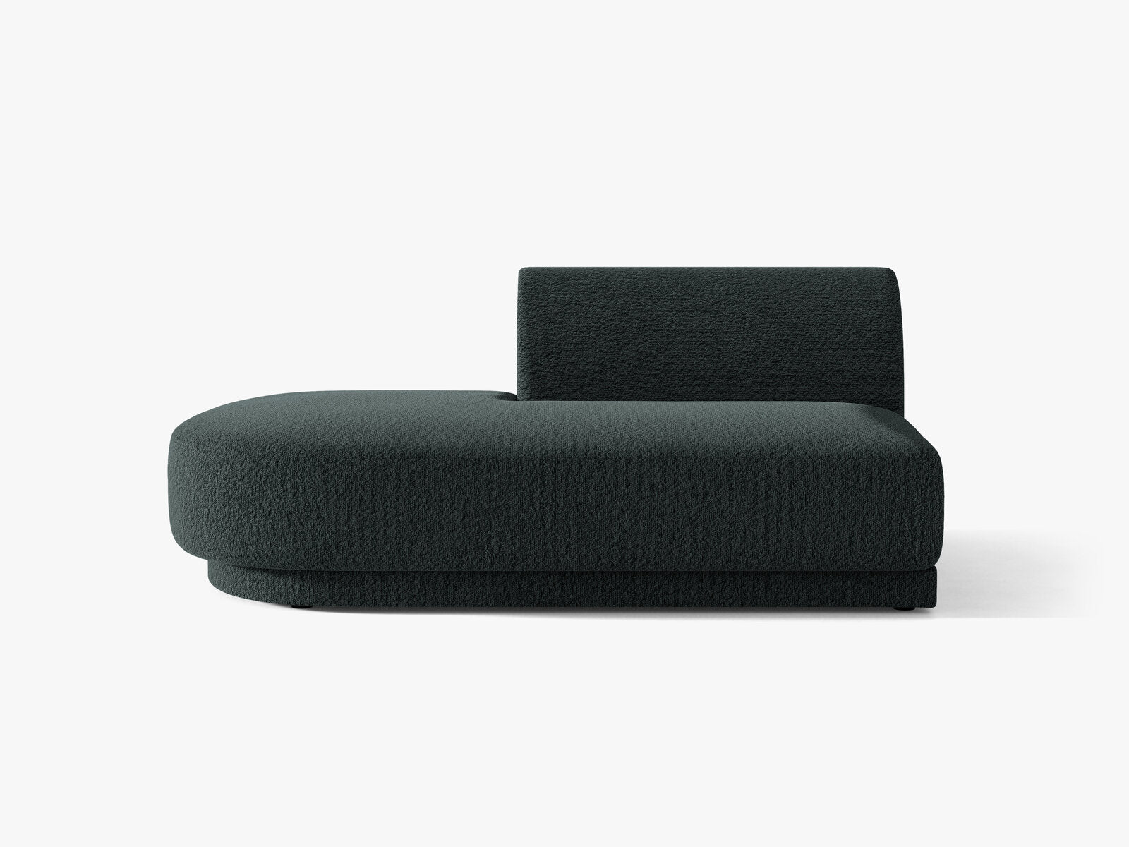 Micadoni 2-Sitzer Sitzmodul offen Miley Links Boucle Baloo Schwarz