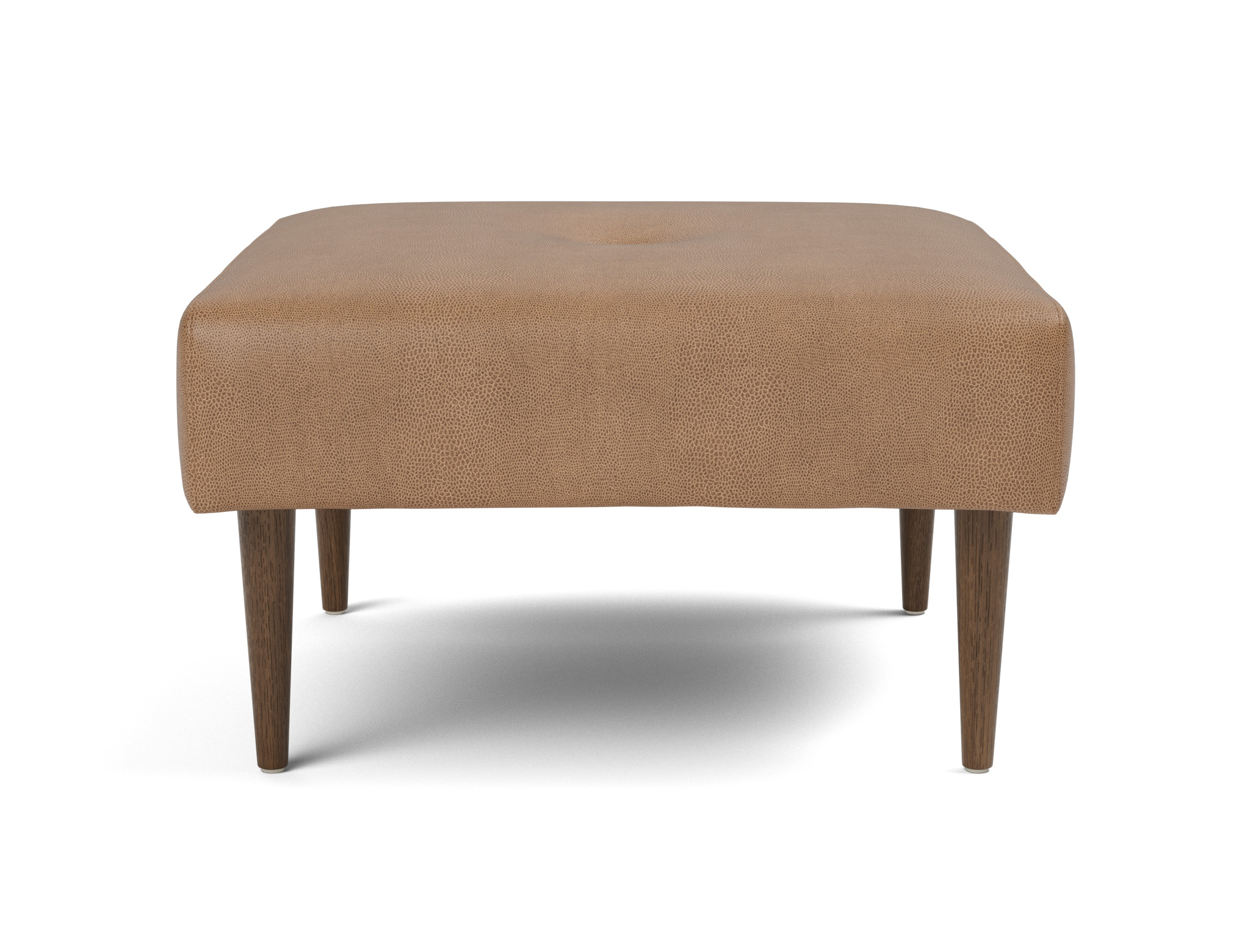 Hocker Recast Lederoptik Faunal 551-Brown