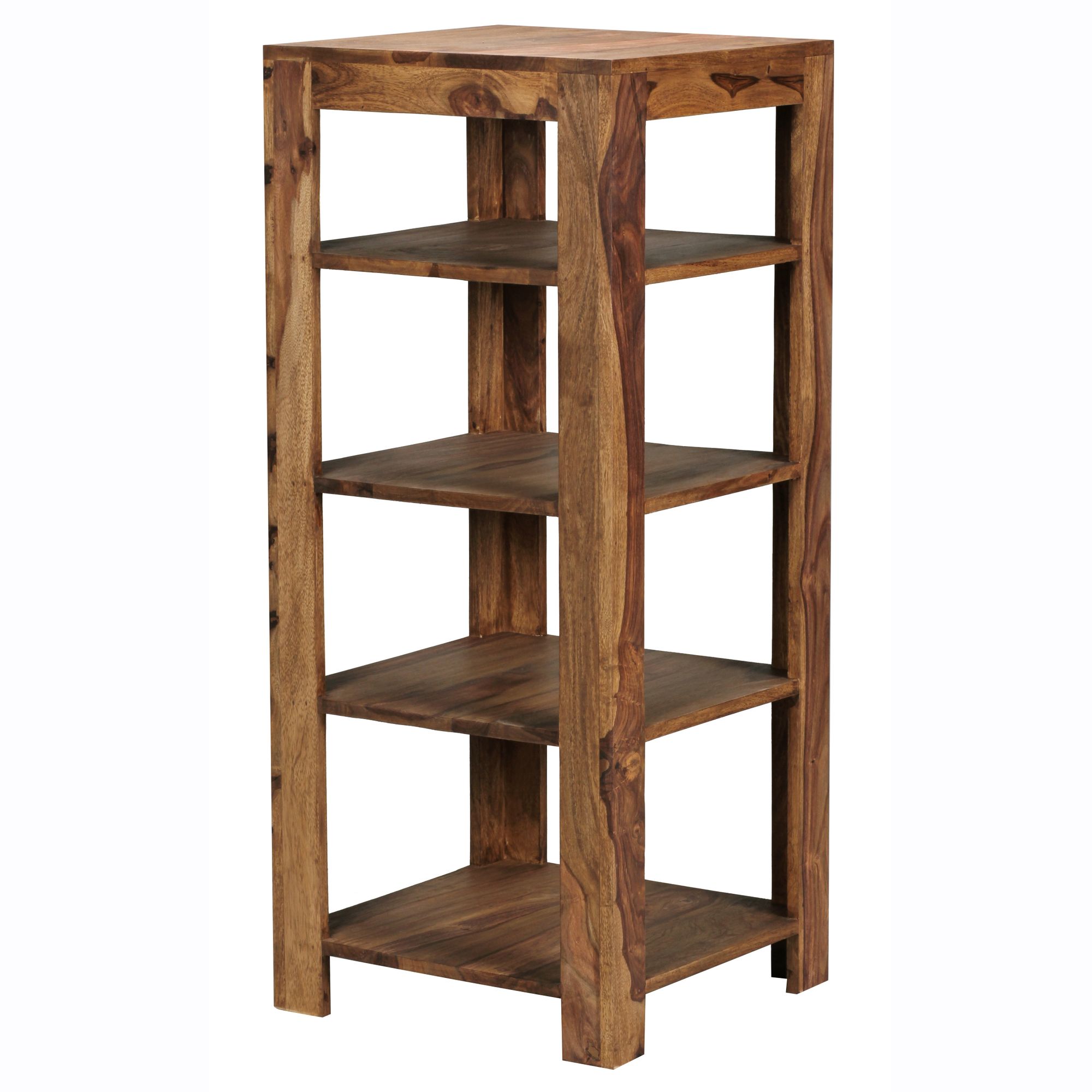 Standregal Aalvik Sheesham Massivholz 44 × 44 × 105 cm