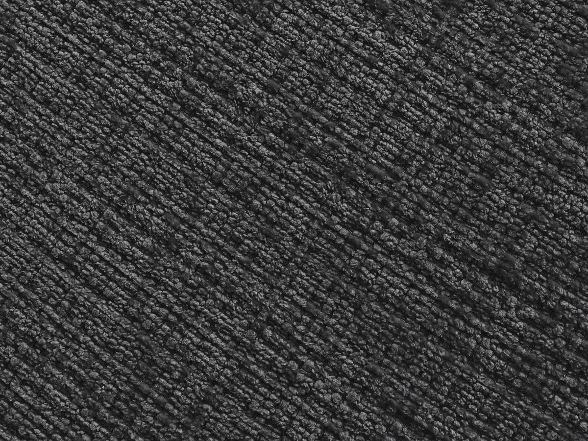 Bobochic Neil Ecksofa Strukturstoff Schwarz Ecke rechts