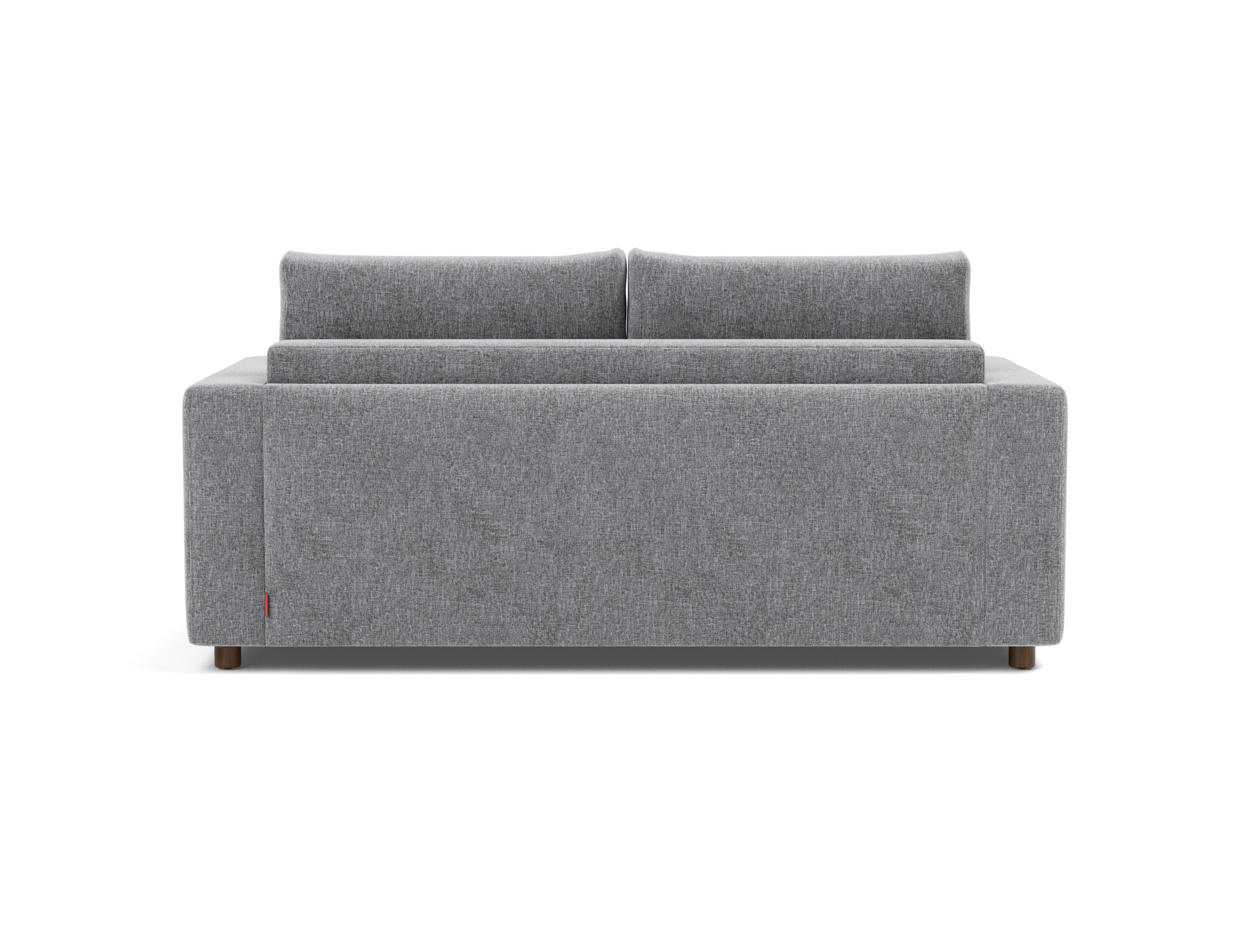 Schlafsofa Neah mit Standard-Armlehnen 160 Strukturierter Stoff Twist 565-Granite