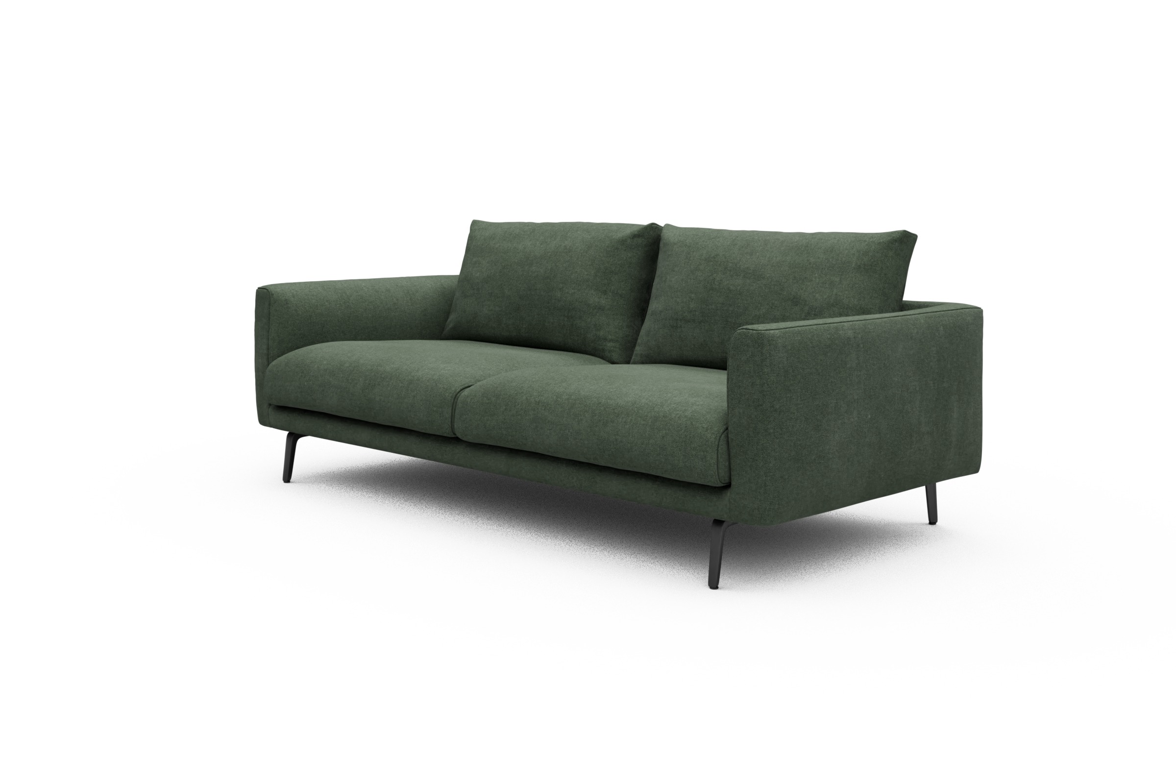 Sofa Karl 3-Sitzer Casone-Forest-Green