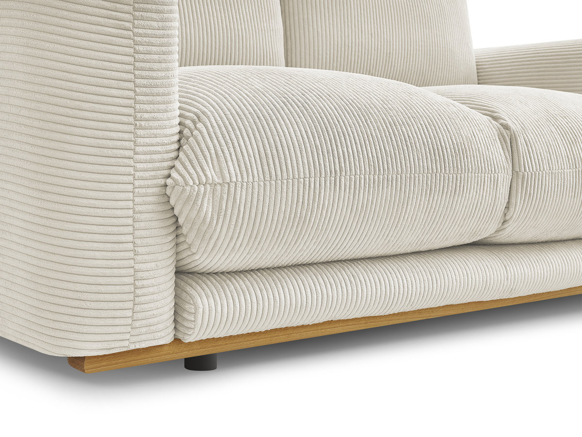 Bobochic Ernest Sofa 2-Sitzer Cordsamt Beige
