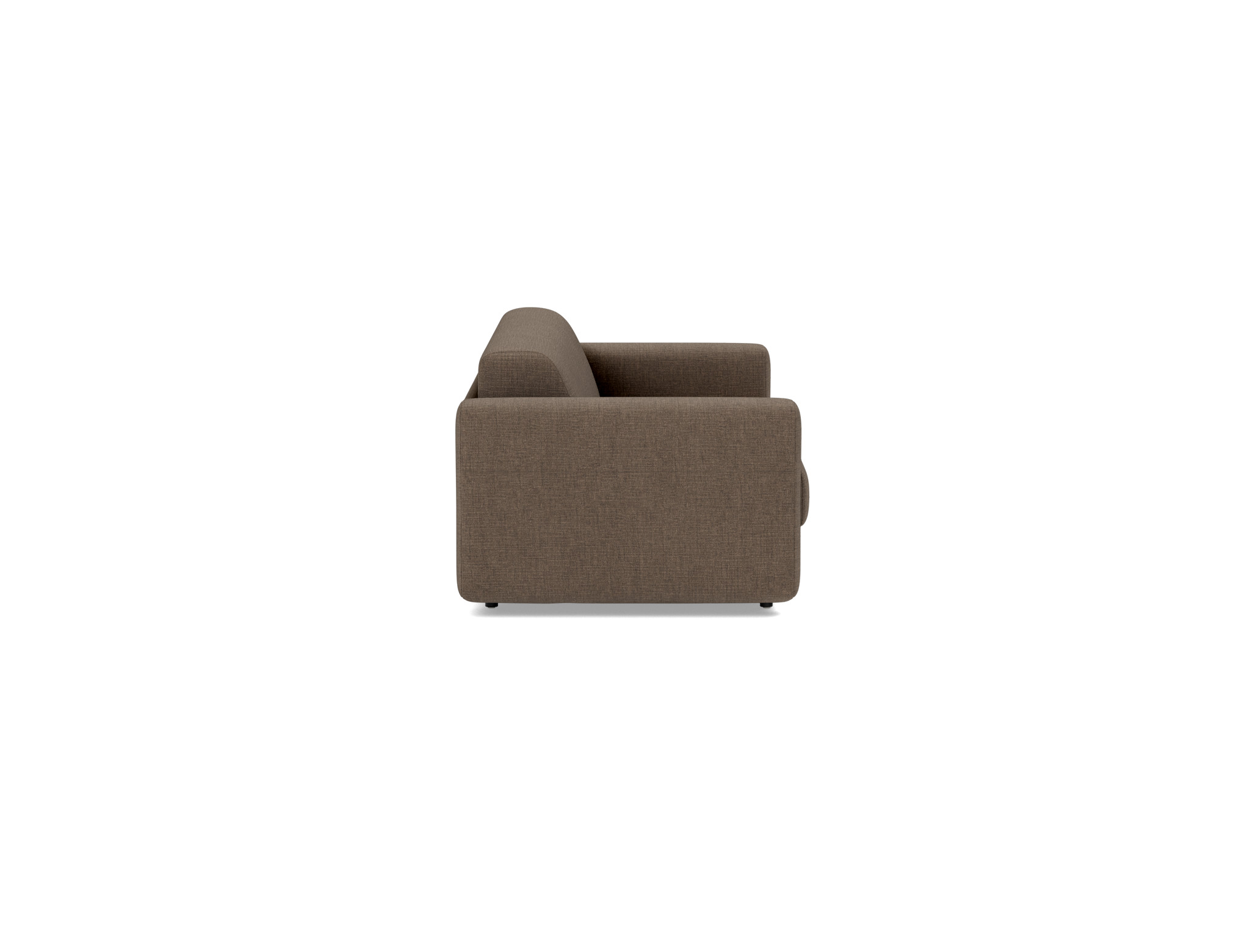 Schlafsofa Killian mit Taschenfederkernmatratze 140 Chenille Esina 411-Cedar-Brown
