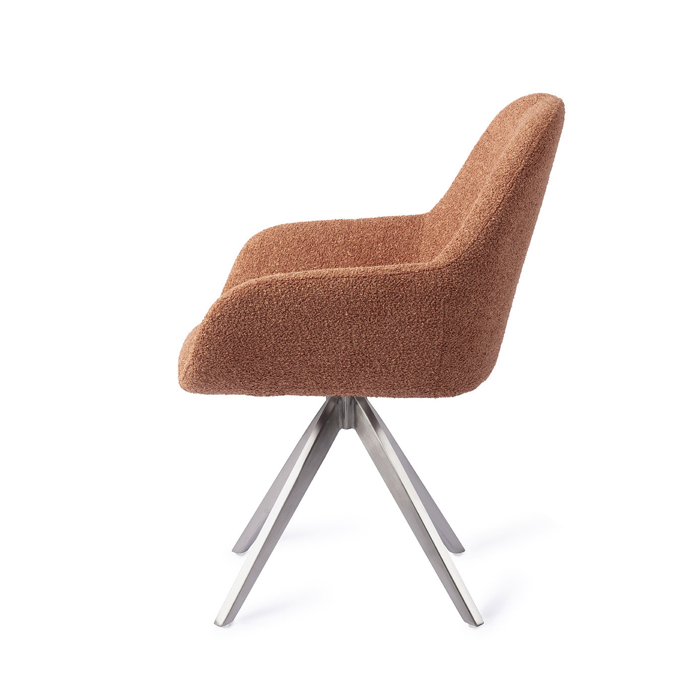 Jesper Home Esszimmerstuhl Kushi Amber Autumn Turn Stahl