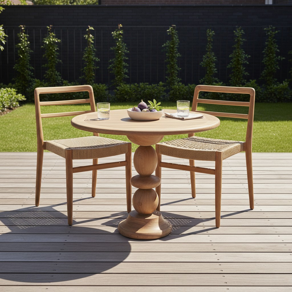 Raw Materials Tao Outdoor Esstisch rund