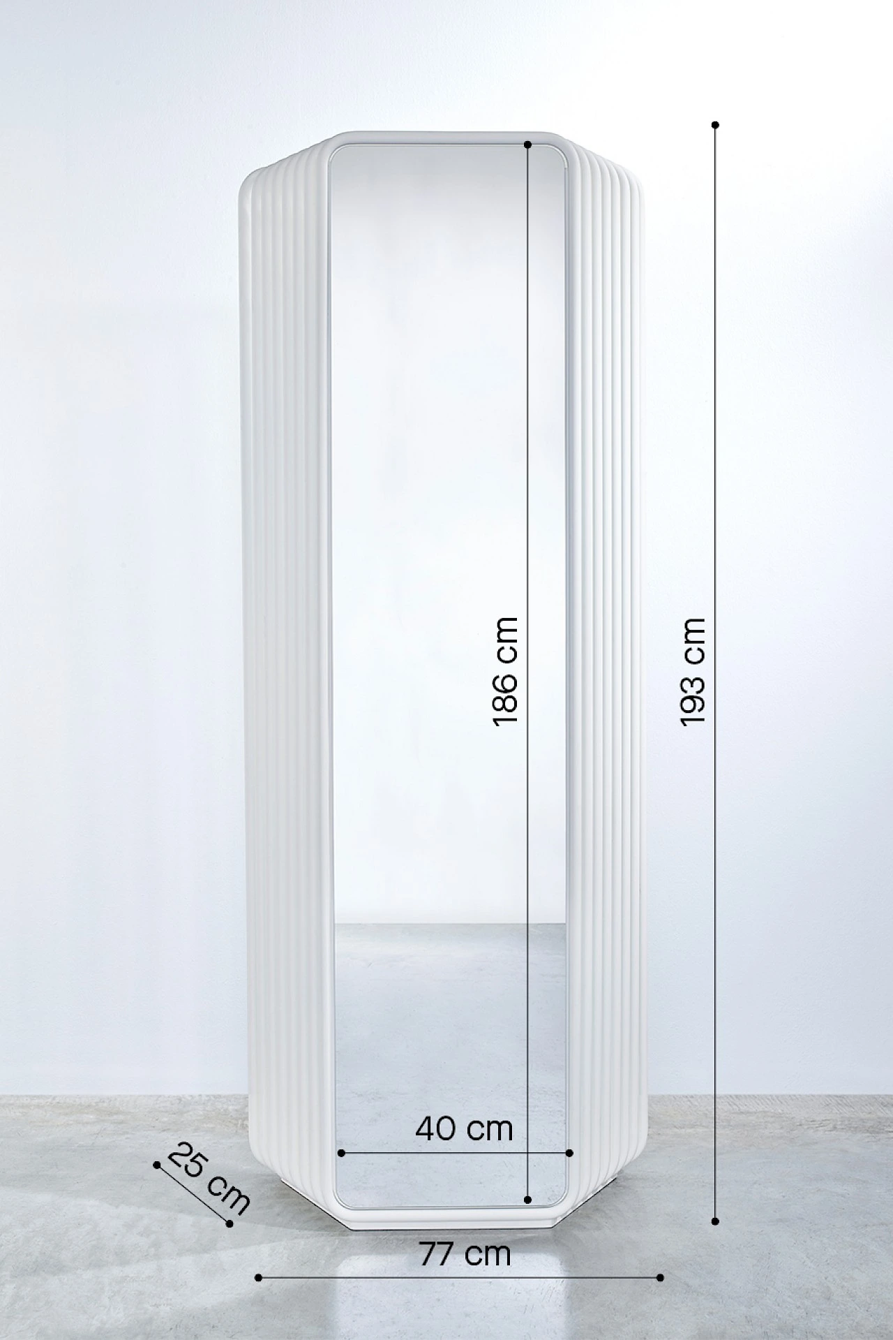 deKnudt Echo White – Maßzeichnung 9