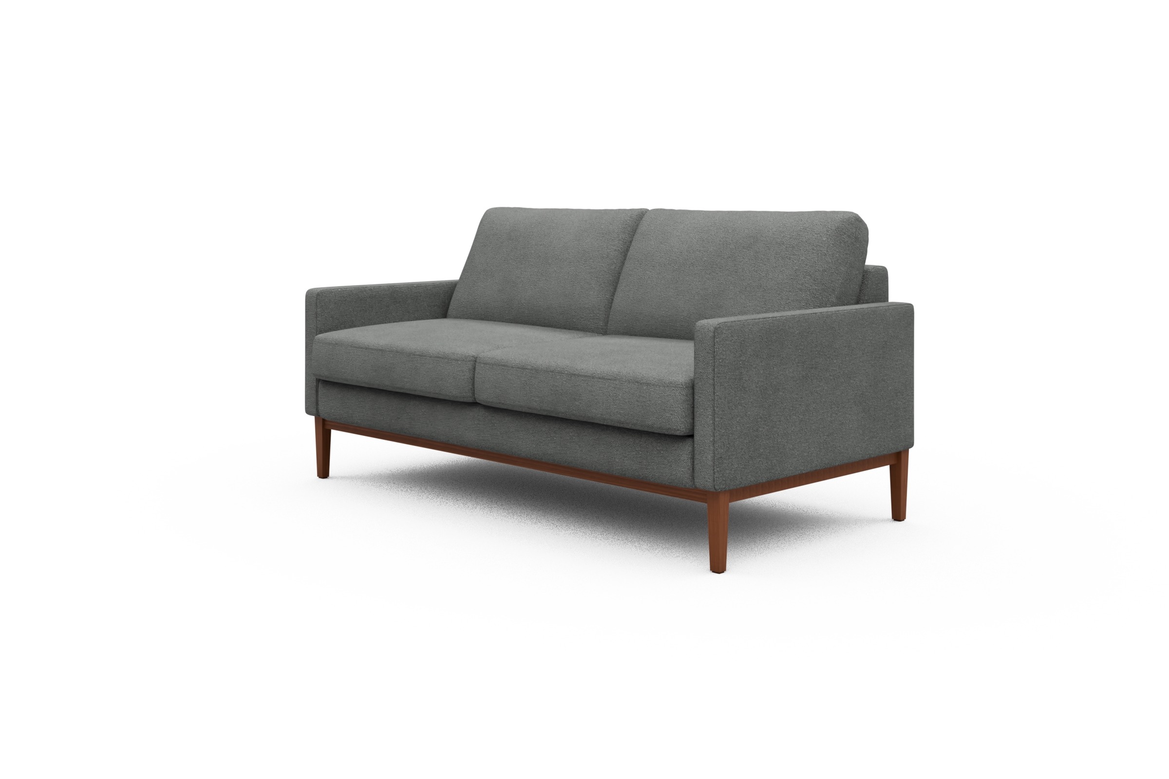 Sofa Bodo 2,5-Sitzer Boucle-Ash-Grey