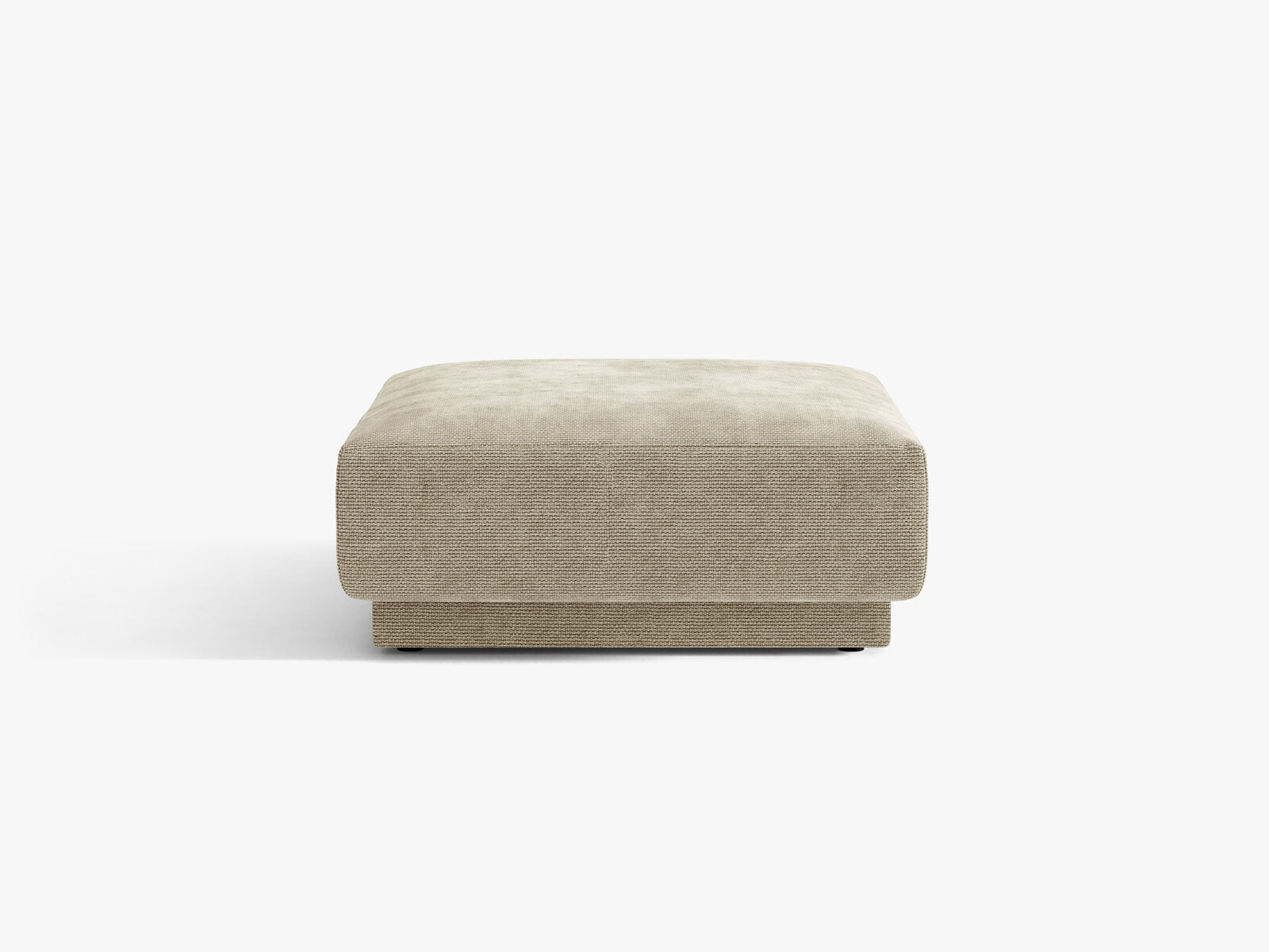 Micadoni Hocker Miley 1-Sitzer Chenille Eden Dunkelbeige