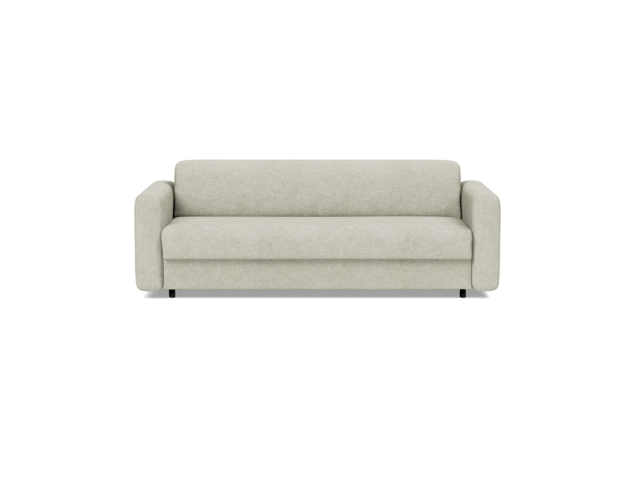 Schlafsofa Killian mit Taschenfederkernmatratze 160 Flachgewebe Avella 280-Sand