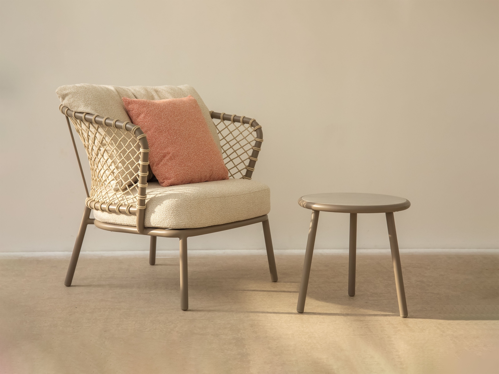 Micadoni Outdoor Beistelltisch Roig