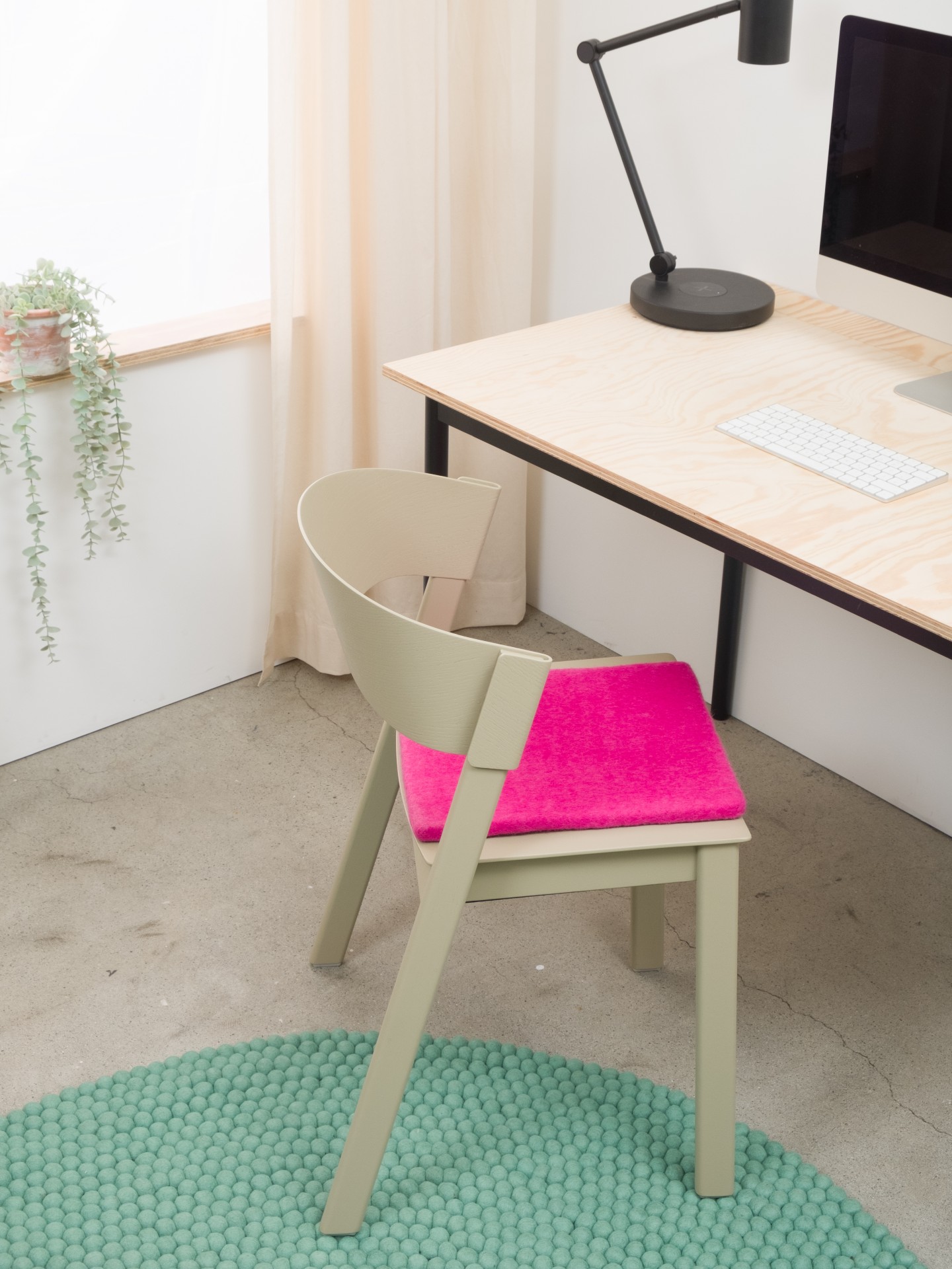 myfelt Lilli - Flache Sitzauflage quadratisch