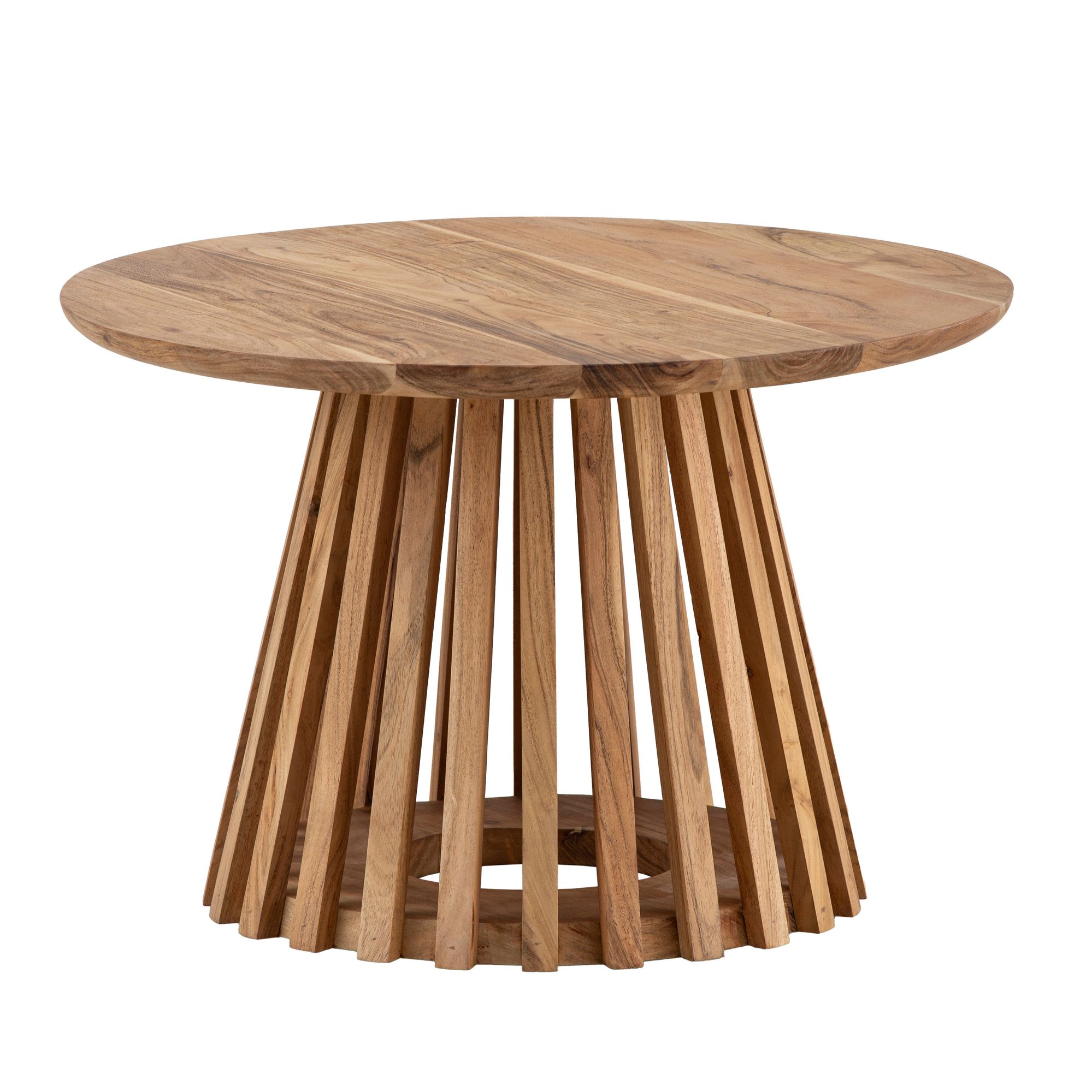 Couchtisch Ytrebygda Massivholz Akazie Ø 60 cm