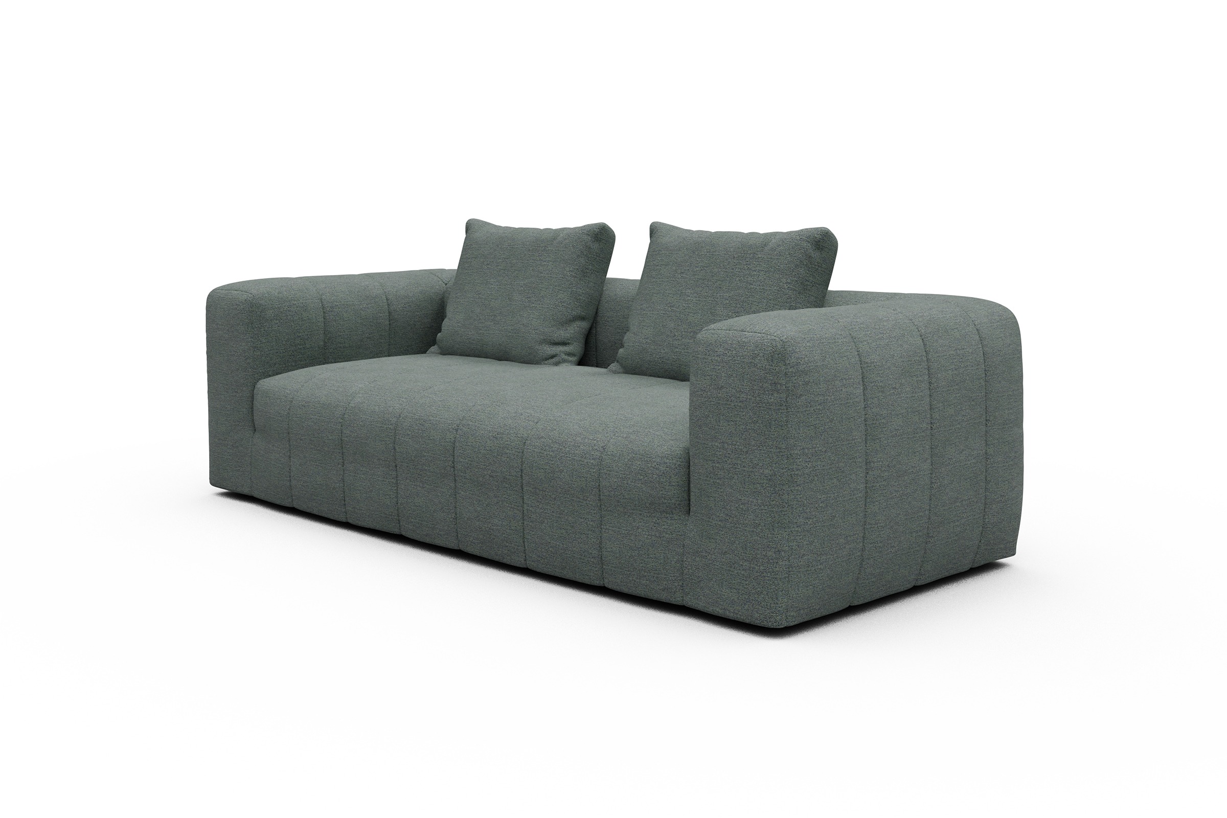 Sofa Hugo 3-Sitzer Carreno-Ice-Blue