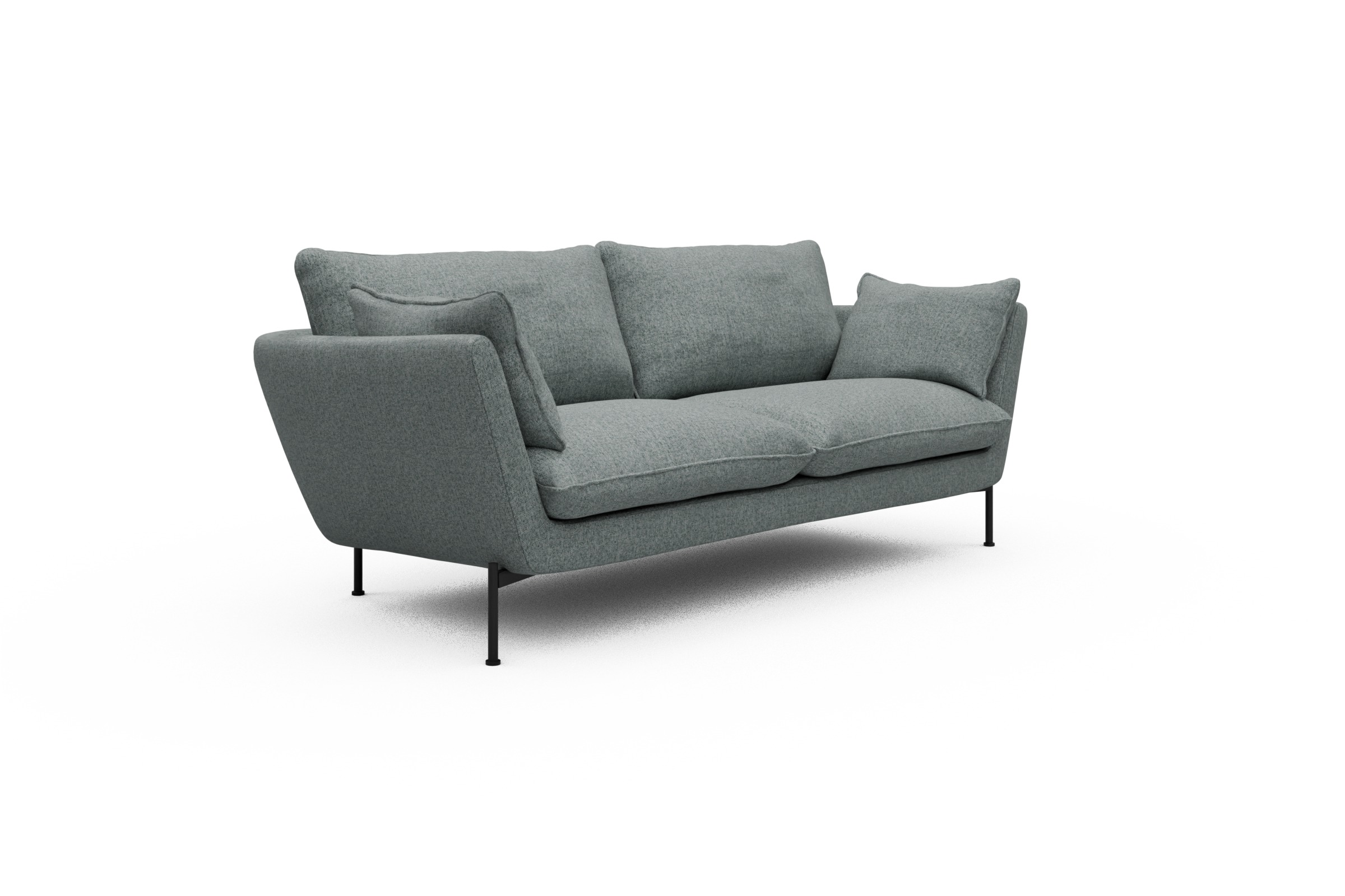 Sofa Anton 2-Sitzer Casone-Light-Mixed-Green