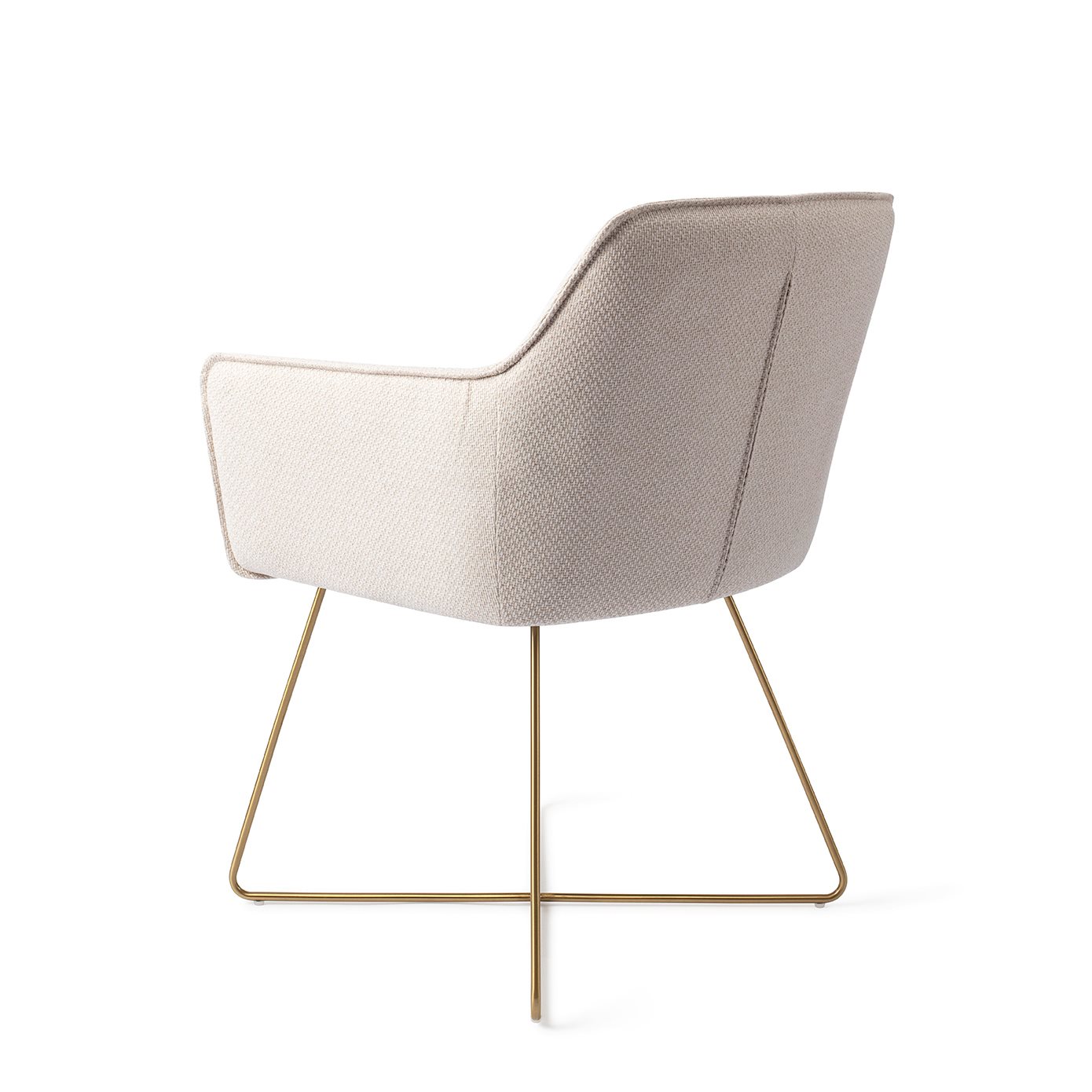 Jesper Home Esszimmerstuhl Hofu Enoki Cross Gold