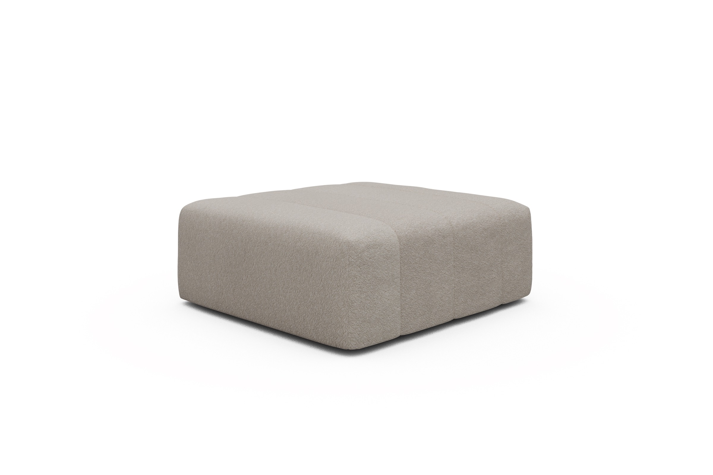 Sitzhocker Hugo Ottomane Aivi-Lace-Beige