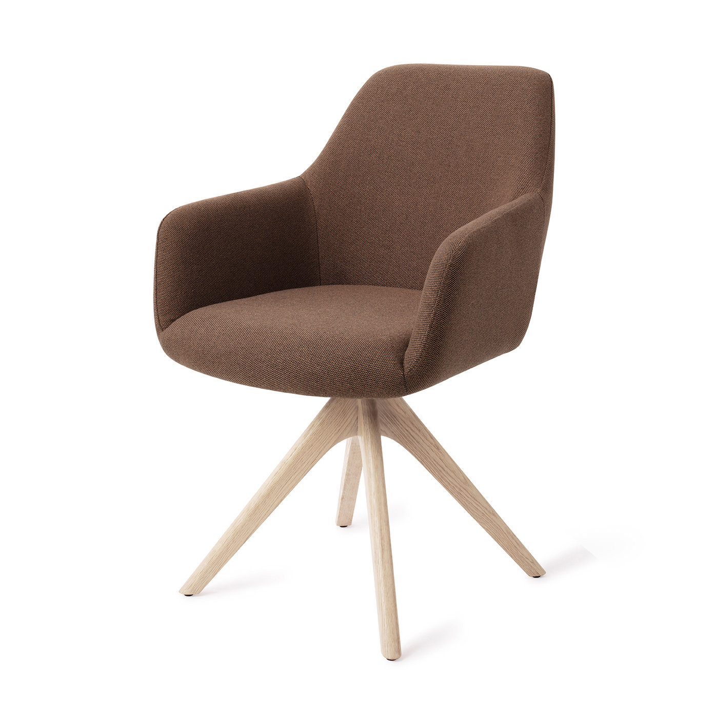 Jesper Home Esszimmerstuhl Hiroo Rustic Rye Revolve Eiche gebleicht