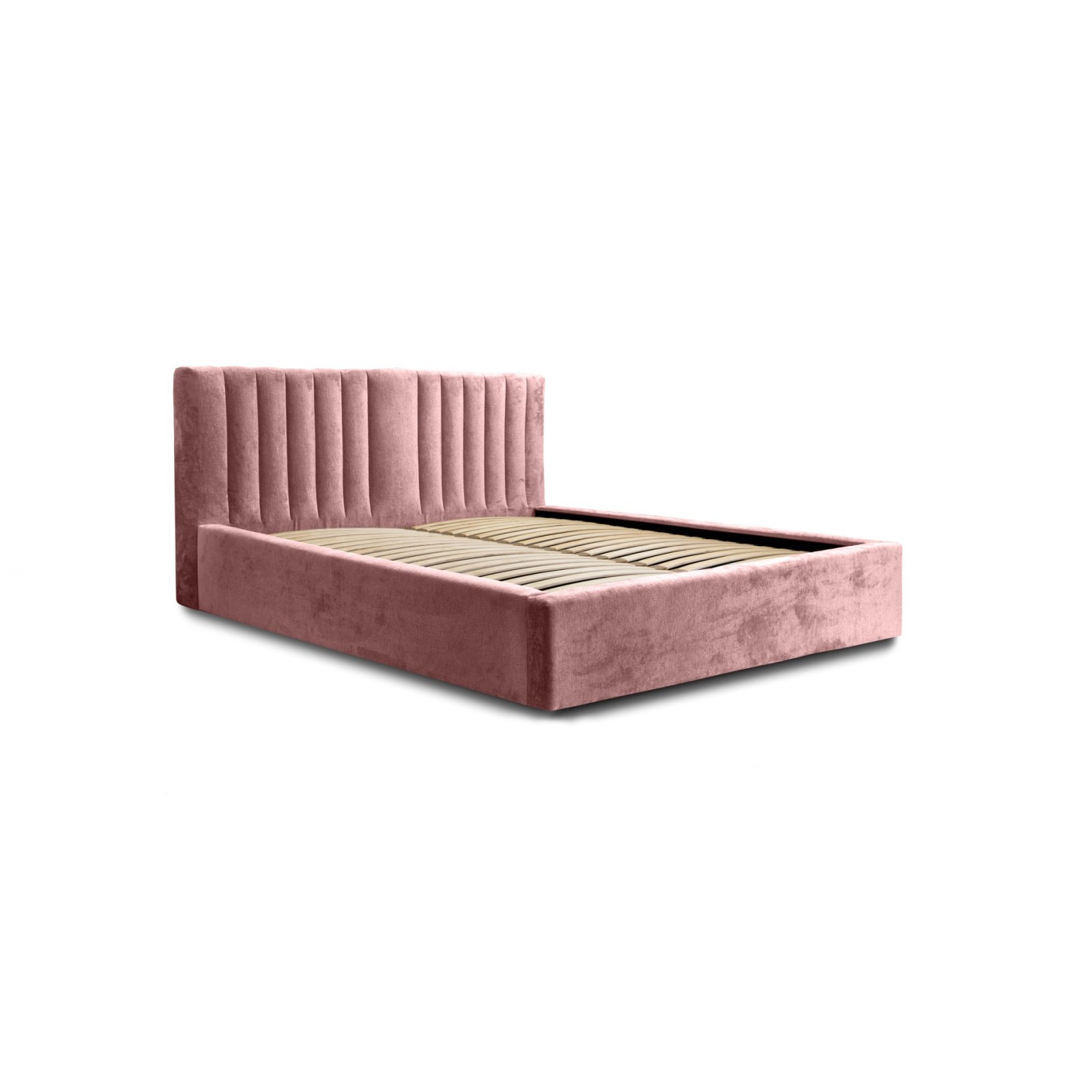 Polsterbett Velo-Vi Chenille 180x200 mit Holzrahmen Perfect Harmony 63