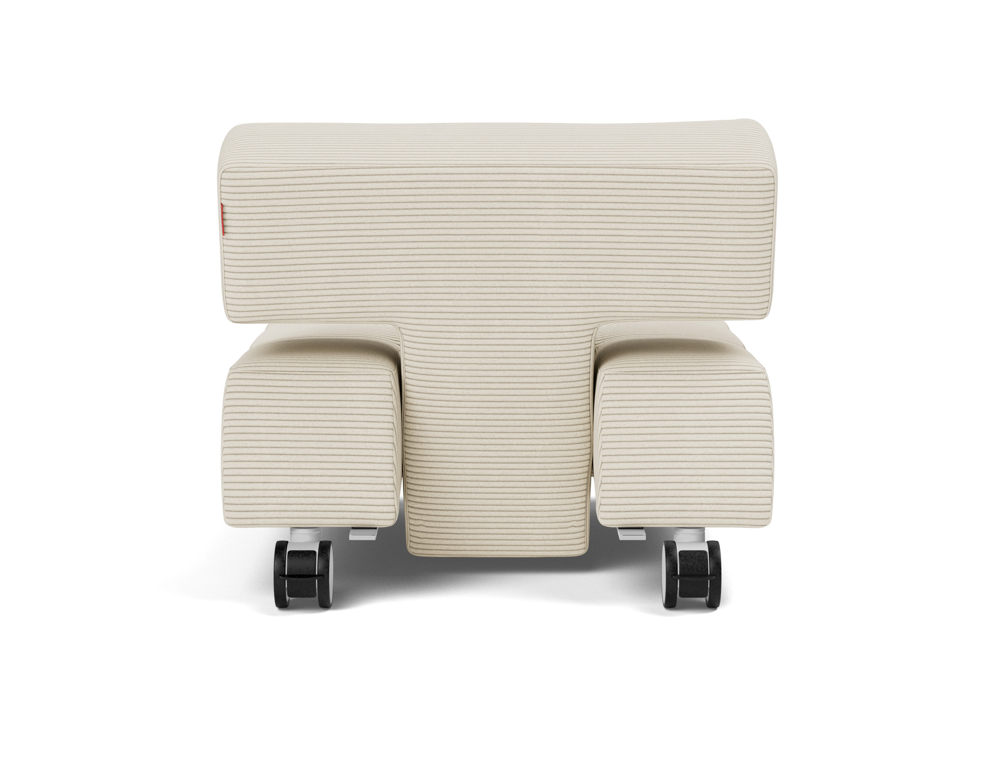 Sessel Long Horn D.E.L. Kord Corduroy 594-Ivory
