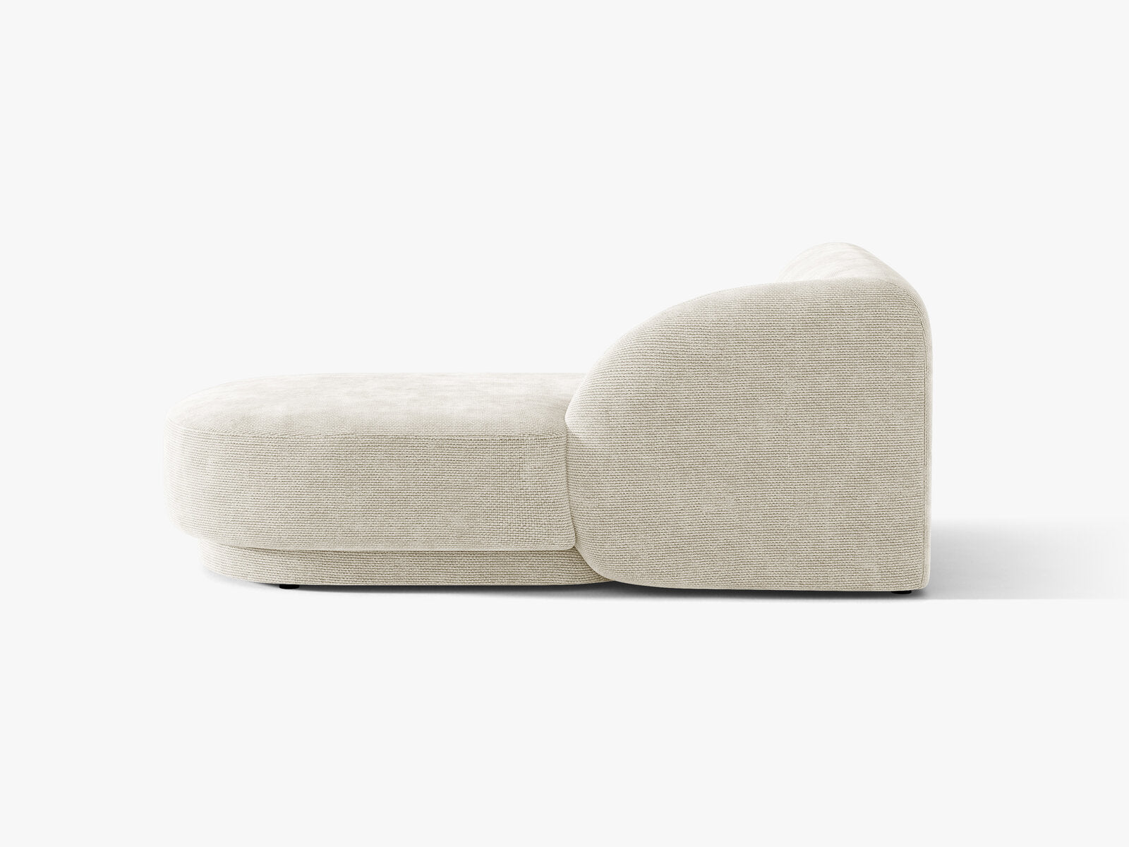 Micadoni Modul Miley 2-Sitzer Chenille Eden Helles Beige Rechts