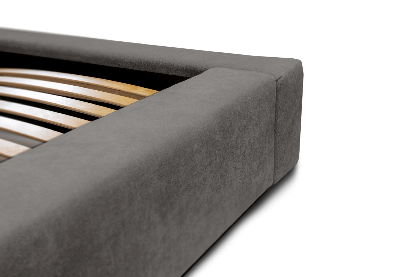 Polsterbett Carno Chenille 140x200 mit Holzrahmen Ditra-New 14