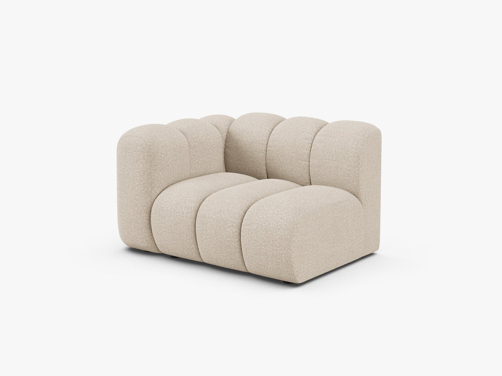Micadoni Modul Lupine 1-Sitzer Links Boucle Baloo Beige
