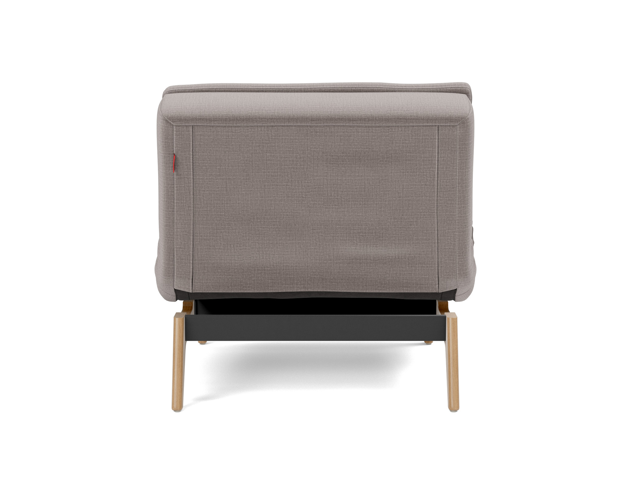 Sessel Dublexo Chenille Esina 418-Truffle Beine Eiche
