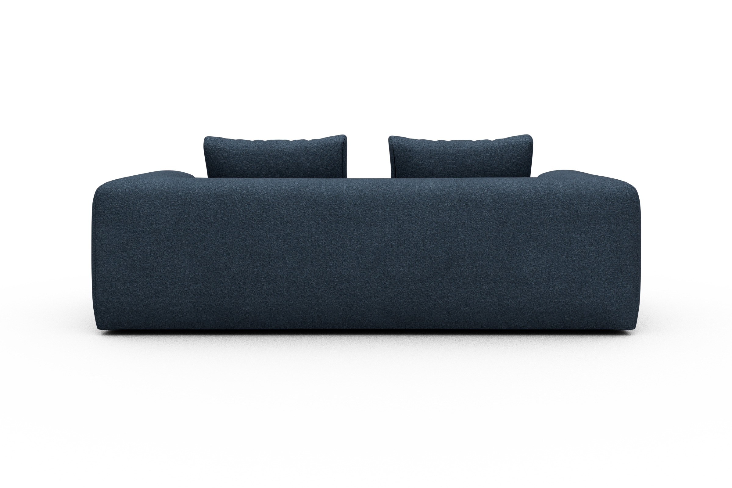 Sofa Fred 3-Sitzer Boucle-Blue