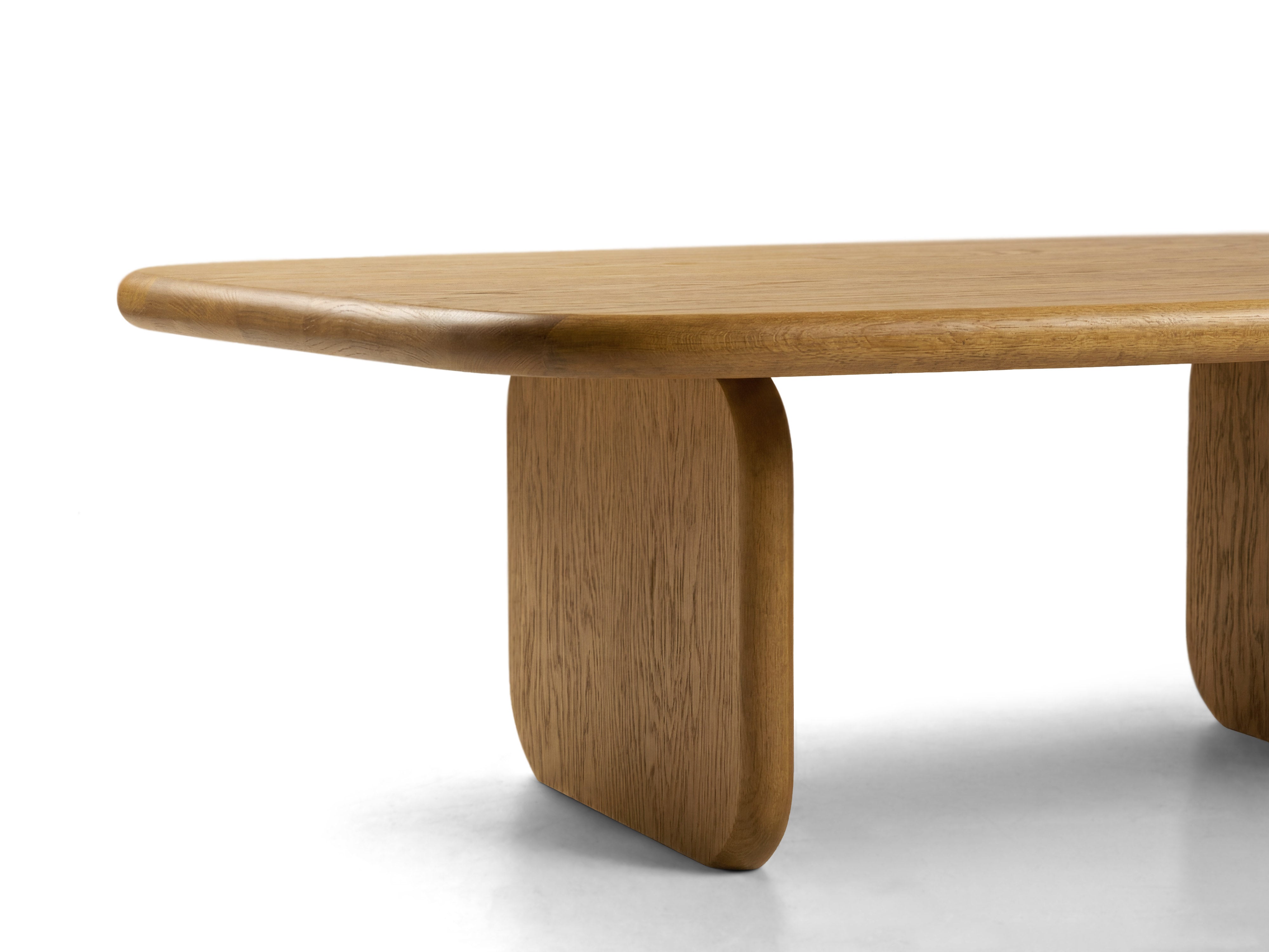 Micadoni Lana Kaffeetisch 110 cm Natürliche Eiche