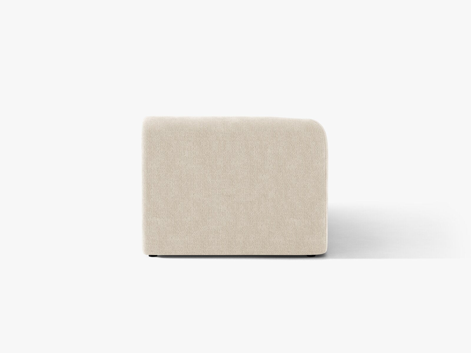 Micadoni Modul Miley 2-Sitzer Links Chenille Eden Elfenbein