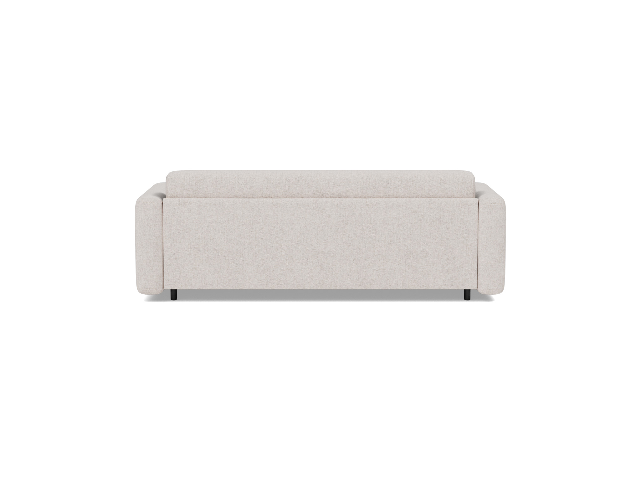 Schlafsofa Killian mit Memory-Matratze 160 Strukturierter Stoff Weda 300-Weda-Sand