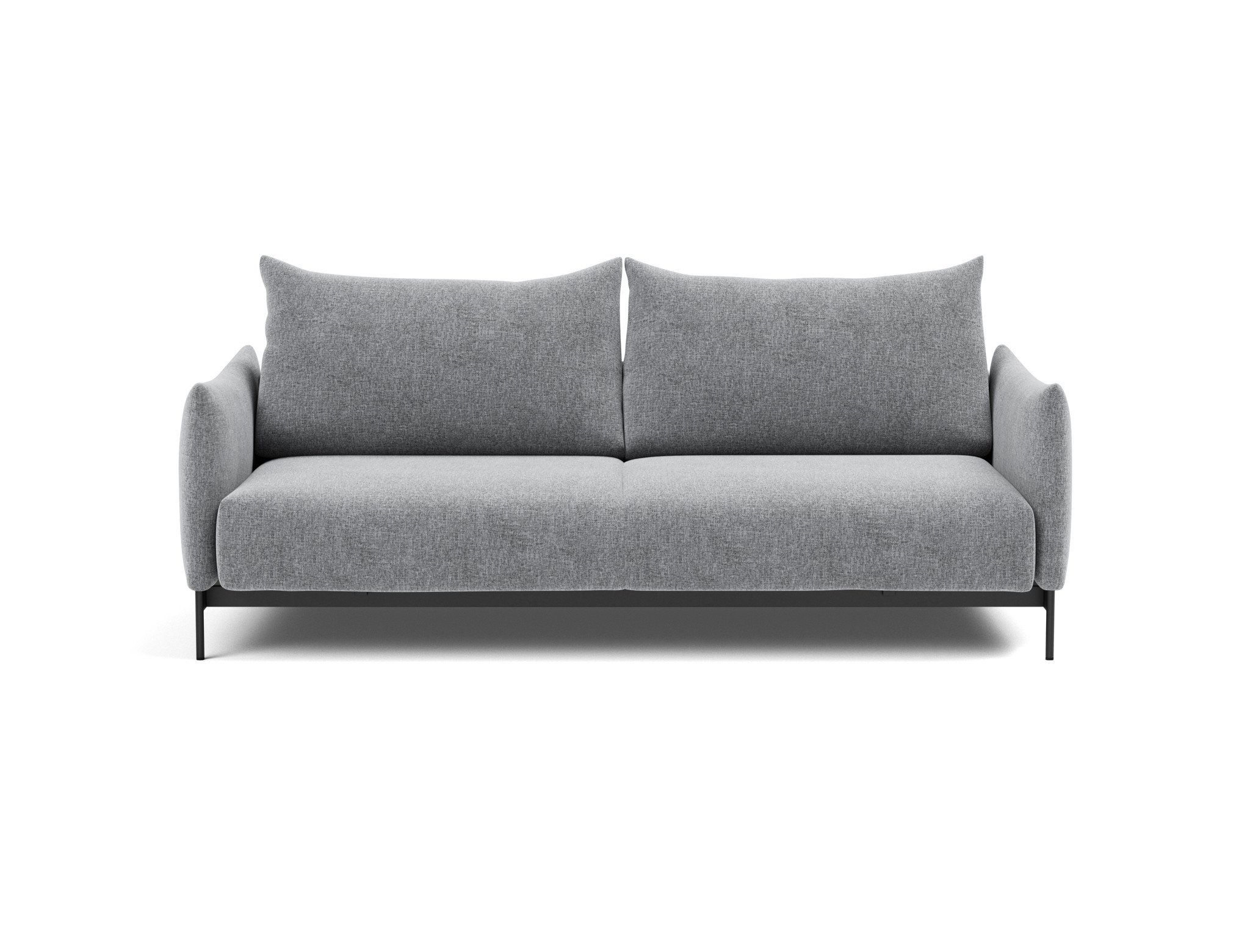 Schlafsofa Malloy Strukturierter Stoff Twist 565-Granite