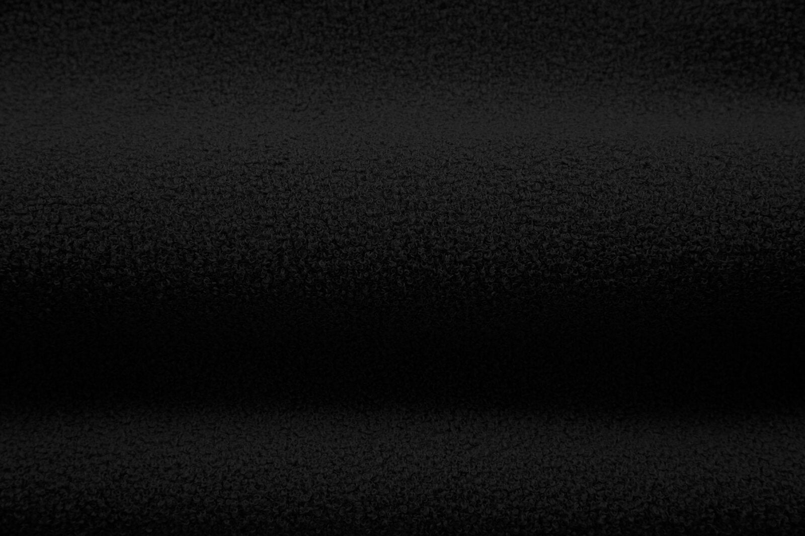 Micadoni Sofa Jenny 3-Sitzer Boucle Now or Never Schwarz