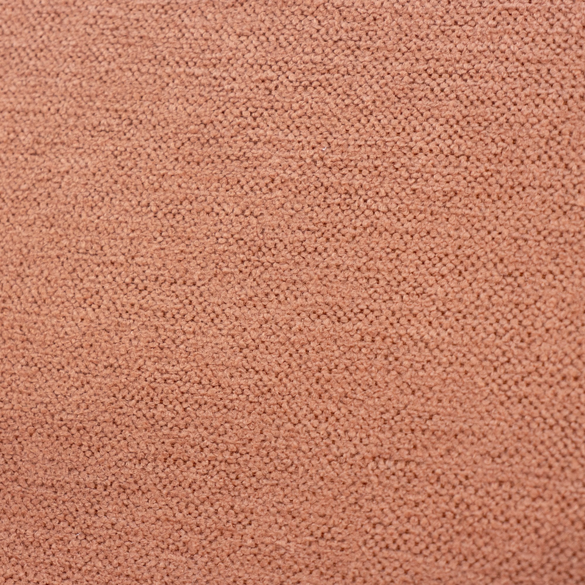 Spinder Design Retro Sessel Peachy Rosé / Blush Bouclé – Detailaufnahme Bouclé-Stoff