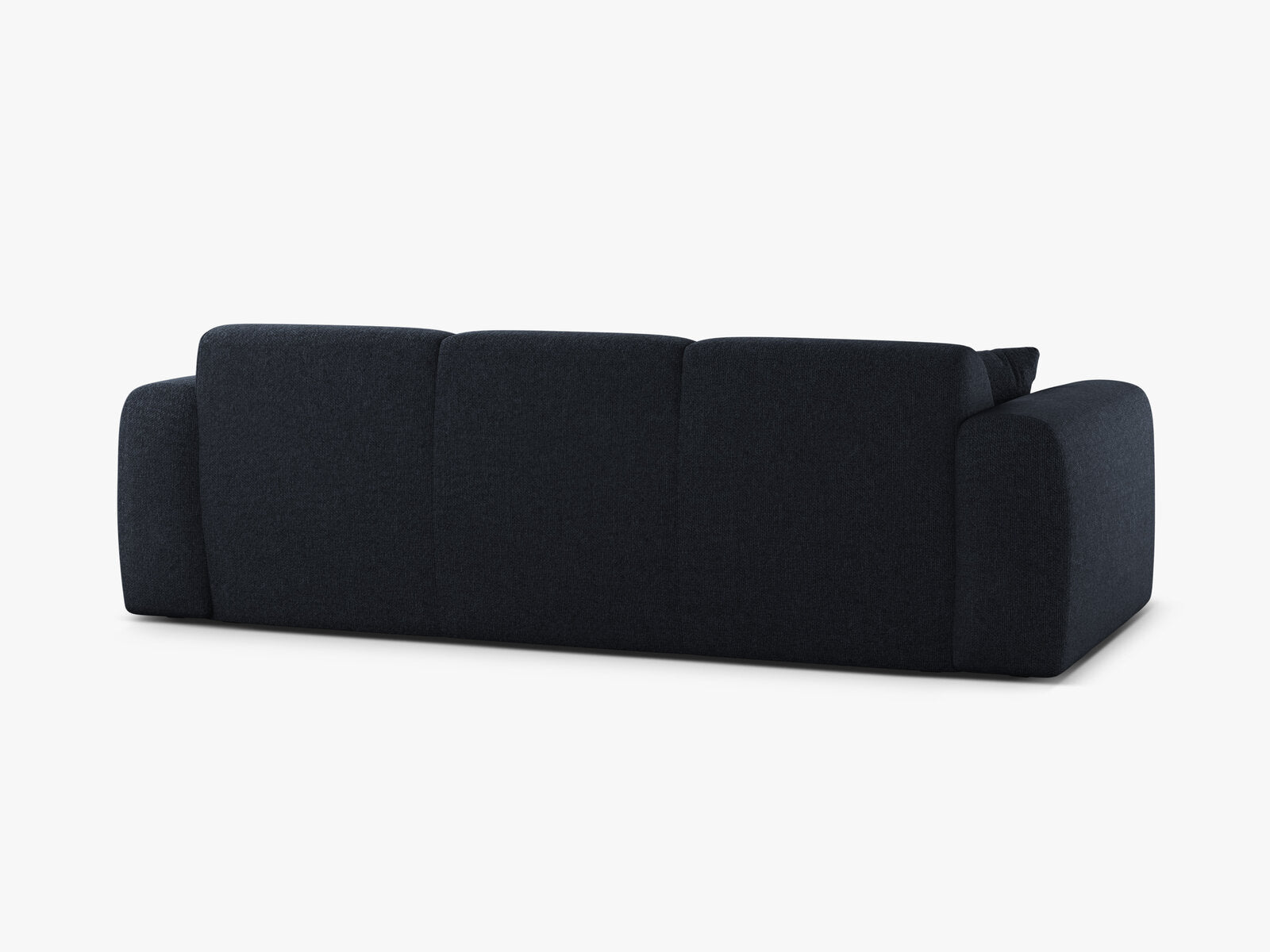 Micadoni Sofa Molino 3-Sitzer Chenille Eden Marineblau