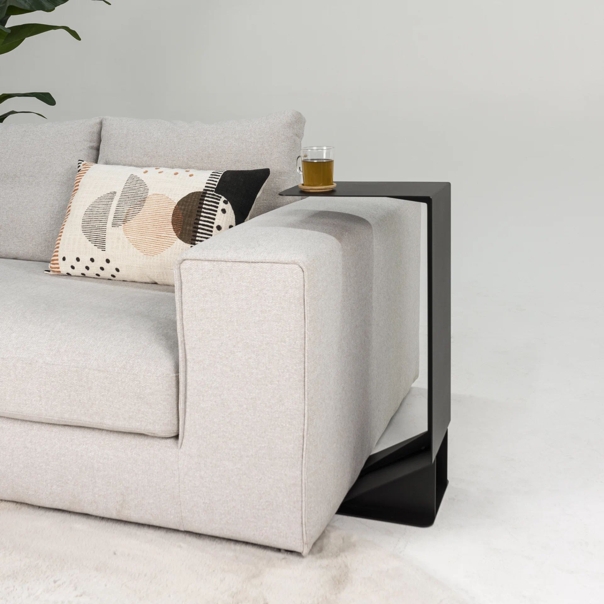Spinder Design BRUCE Beistelltisch - Schwarz