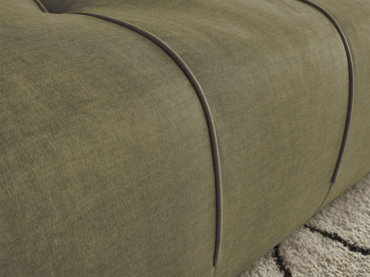 Bobochic Arsene Sofa 4-Sitzer Samt Grün