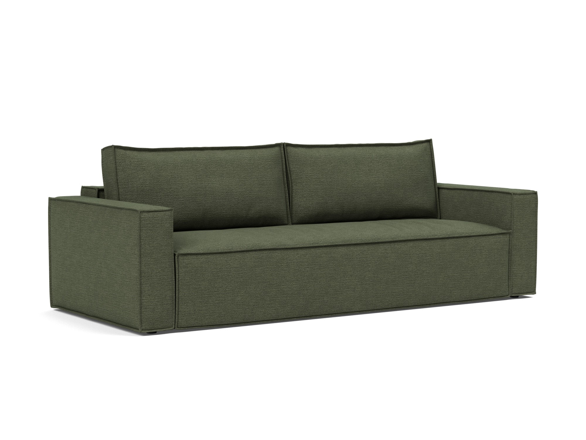 Schlafsofa Newilla Strukturierter Stoff Taura 353-Forest