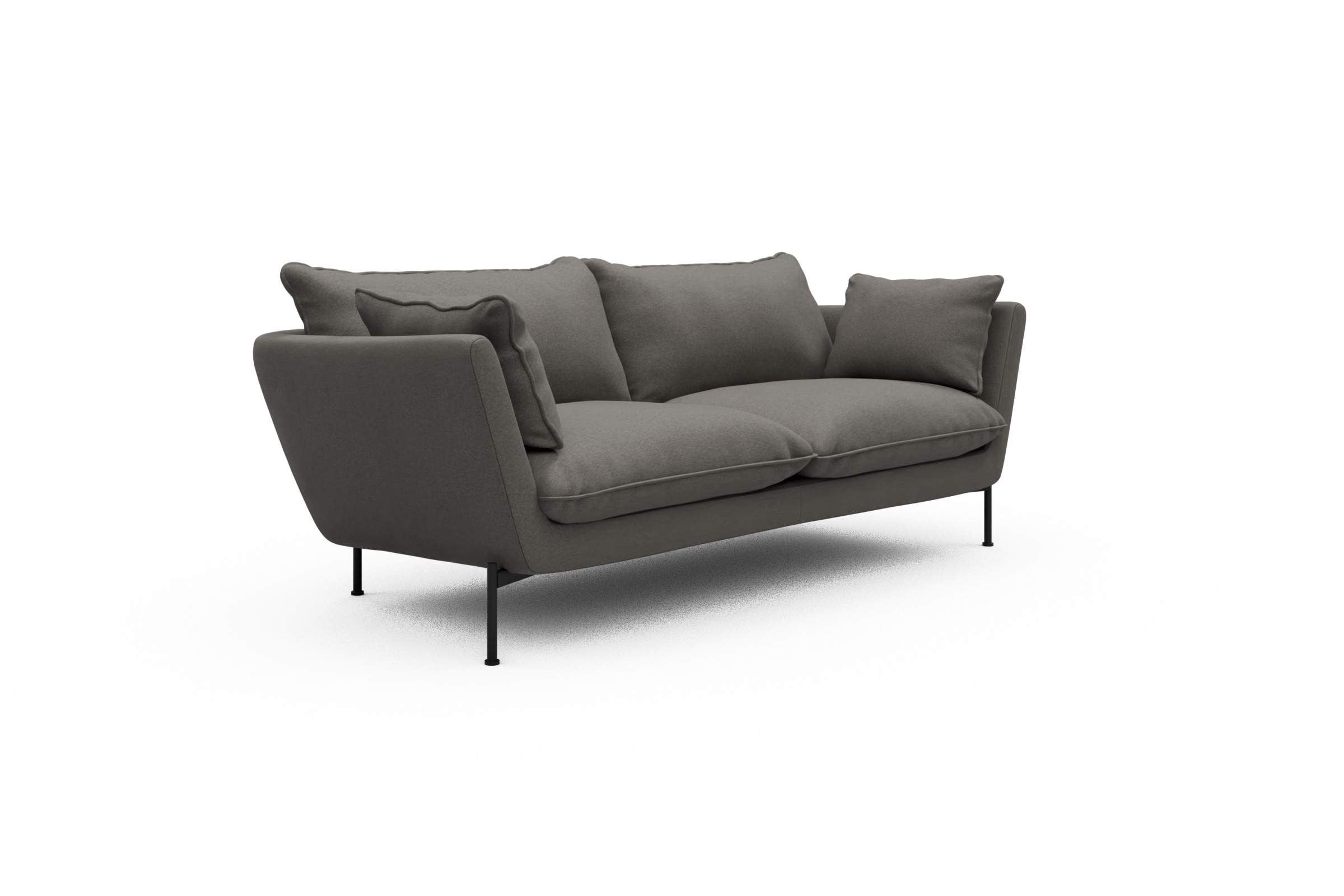 Sofa Anton PREMIUM 2-Sitzer Satya-Taupe