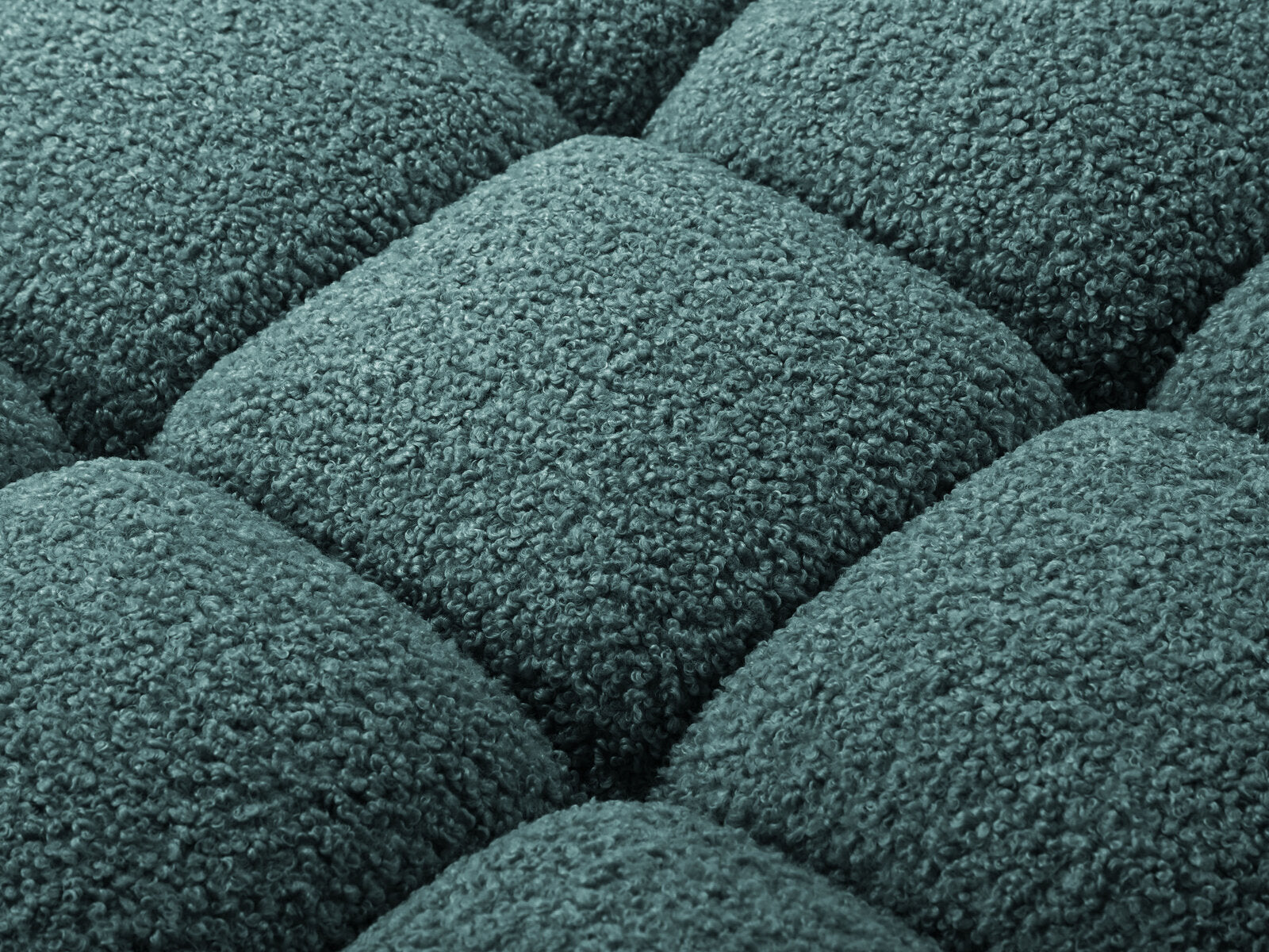Micadoni Recamiere Bellis Rechts Boucle Rolf Petrol