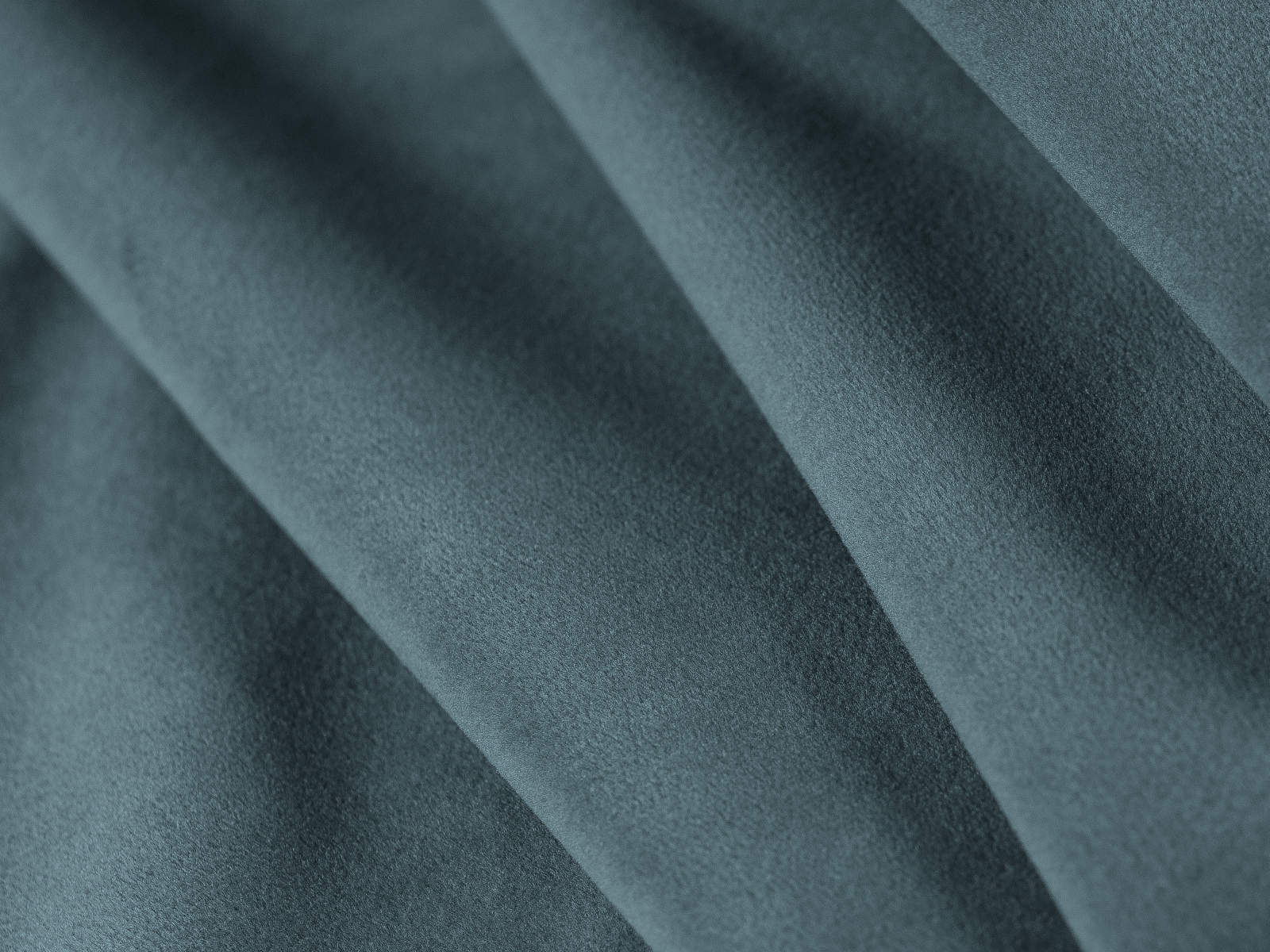 Micadoni Sofa Bloom 3-Sitzer Samt Pastellblau