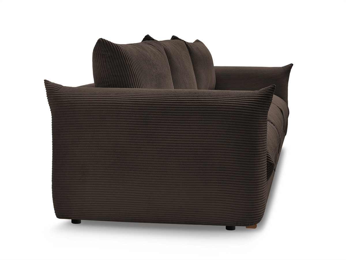 Bobochic Ernest Sofa 3-Sitzer 266 × 106 cm Cordsamt Braun
